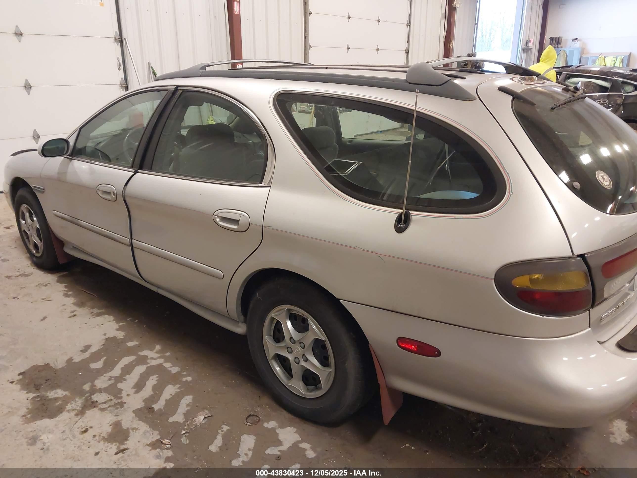 1997 Mercury Sable Gs Silver vin: 1MELM55U4VA636253