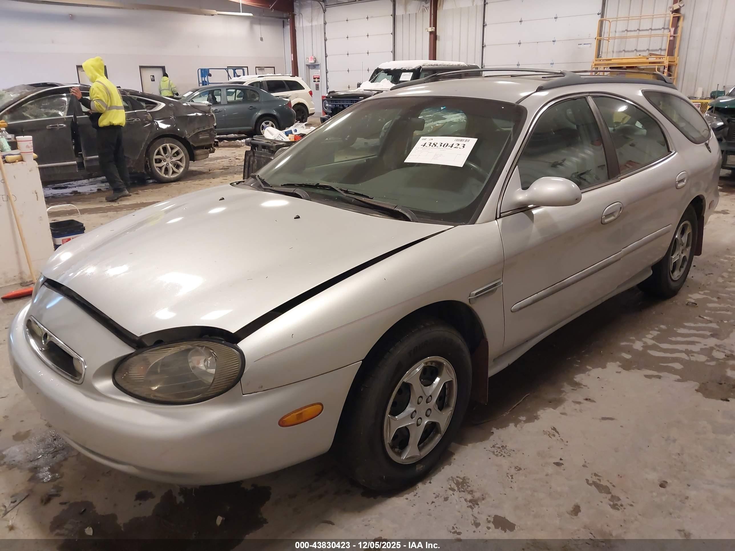 1997 Mercury Sable Gs Silver vin: 1MELM55U4VA636253