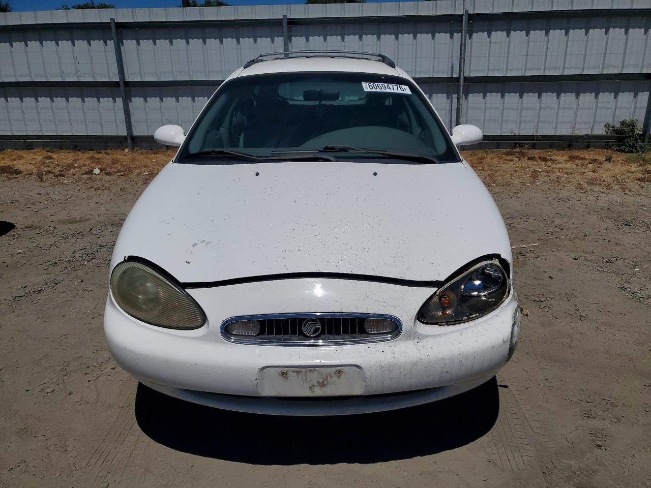 1997 Mercury Sable Gs White vin: 1MELM55U6VA605747