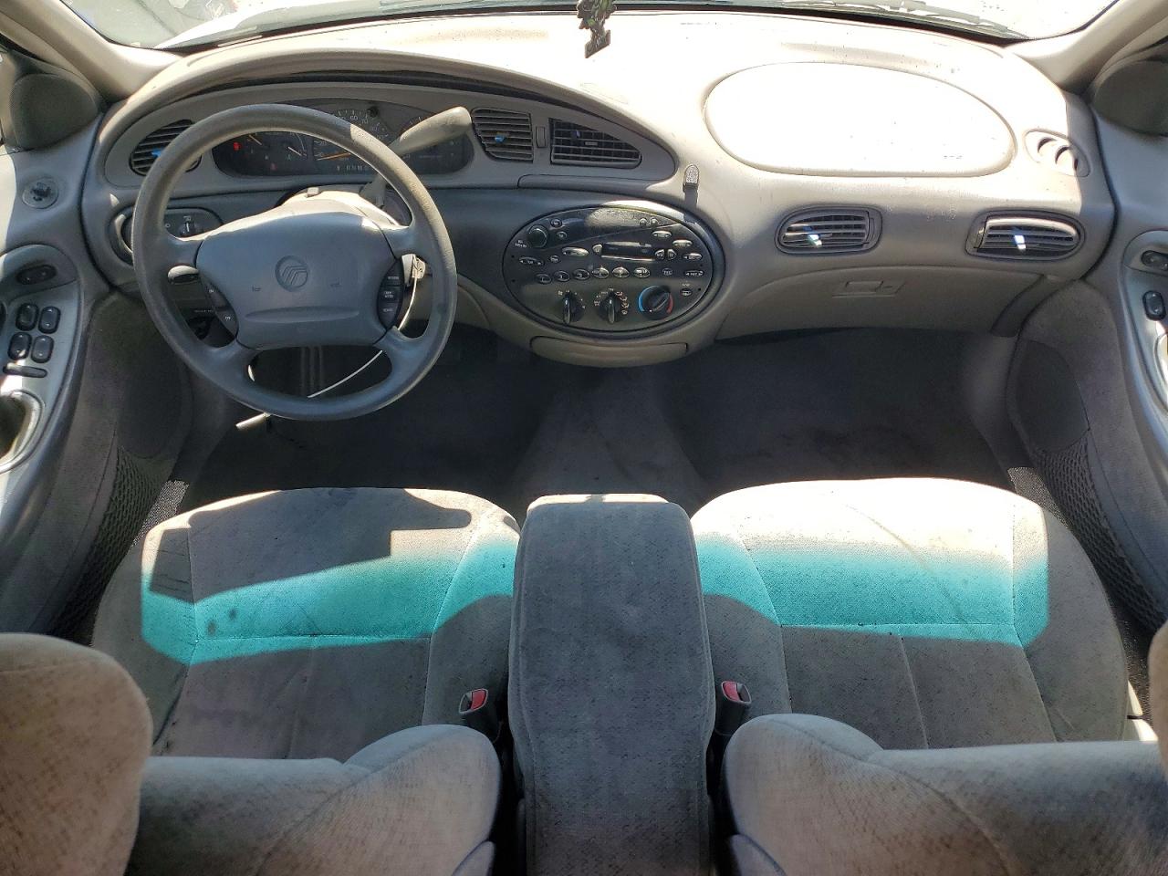 1997 Mercury Sable Gs White vin: 1MELM55U6VA605747