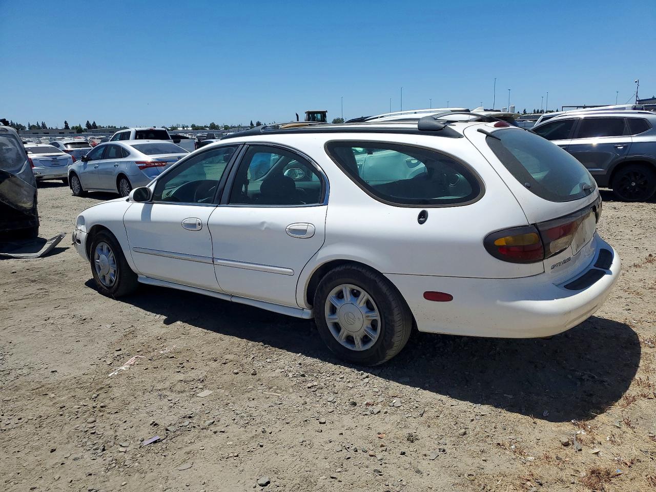 1997 Mercury Sable Gs White vin: 1MELM55U6VA605747