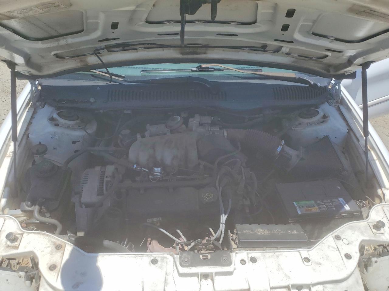 1997 Mercury Sable Gs White vin: 1MELM55U6VA605747