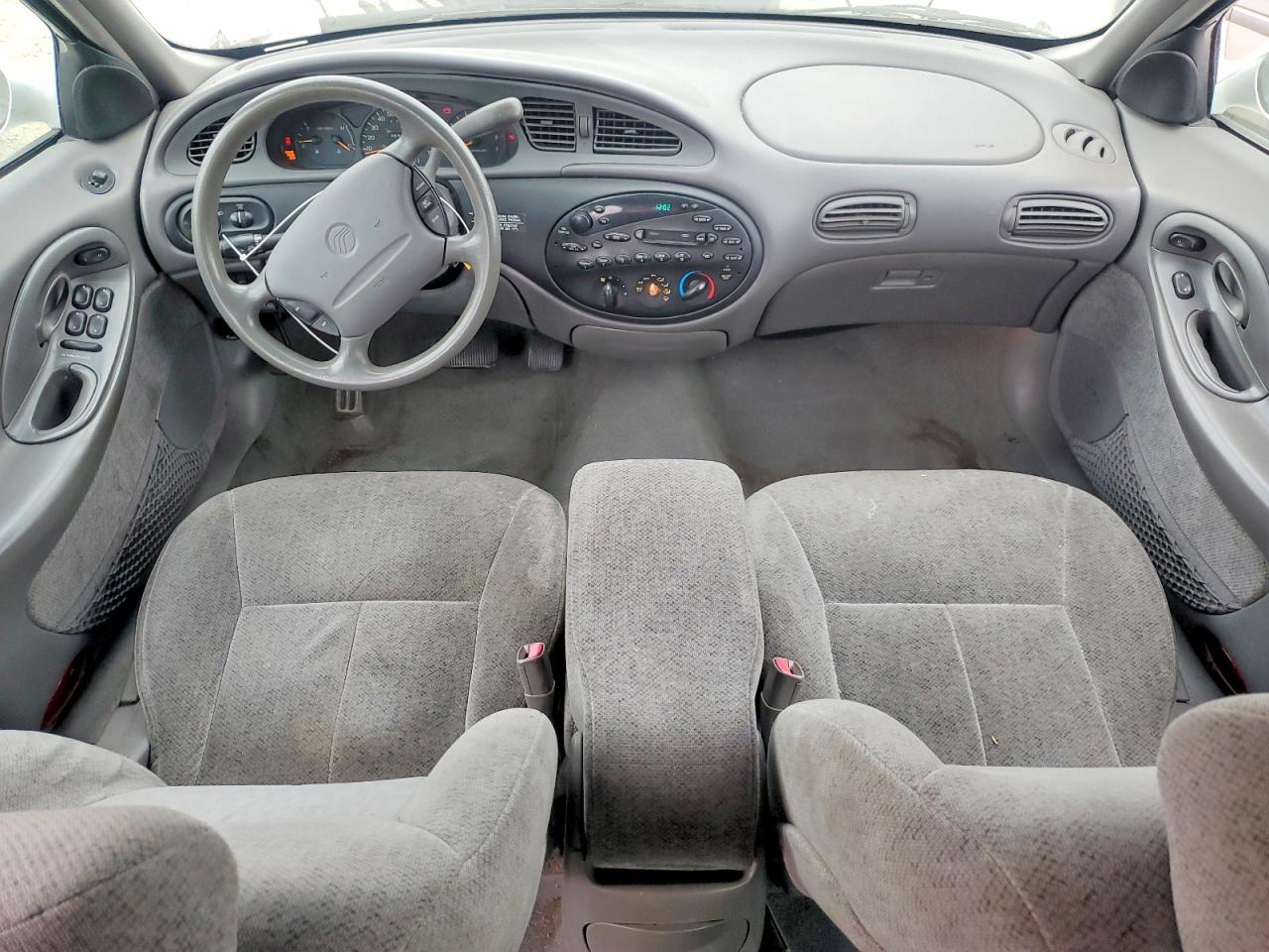 1997 Mercury Sable Gs White vin: 1MELM55UXVG616649