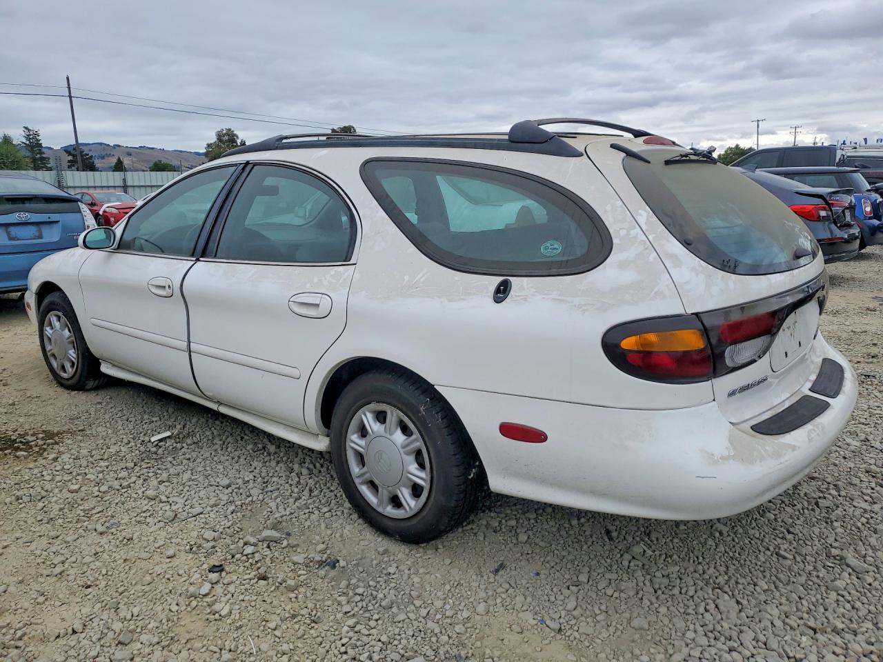 1997 Mercury Sable Gs White vin: 1MELM55UXVG616649