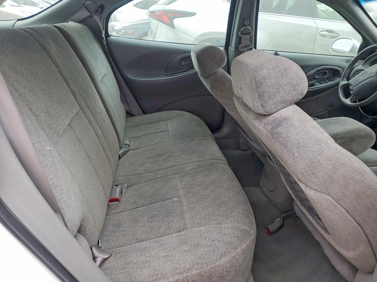1997 Mercury Sable Gs White vin: 1MELM55UXVG616649