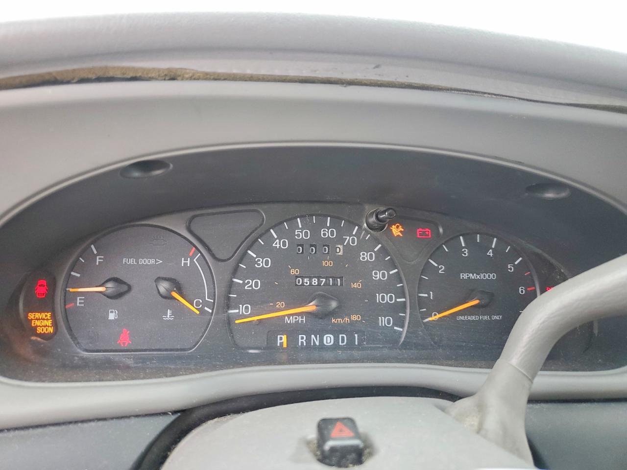1997 Mercury Sable Gs White vin: 1MELM55UXVG616649