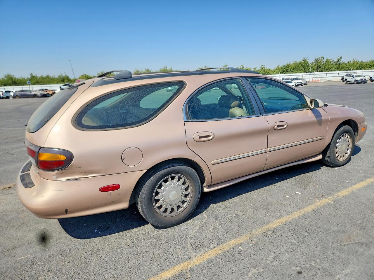 1996 Mercury Sable Ls Tan vin: 1MELM58S9TA648289