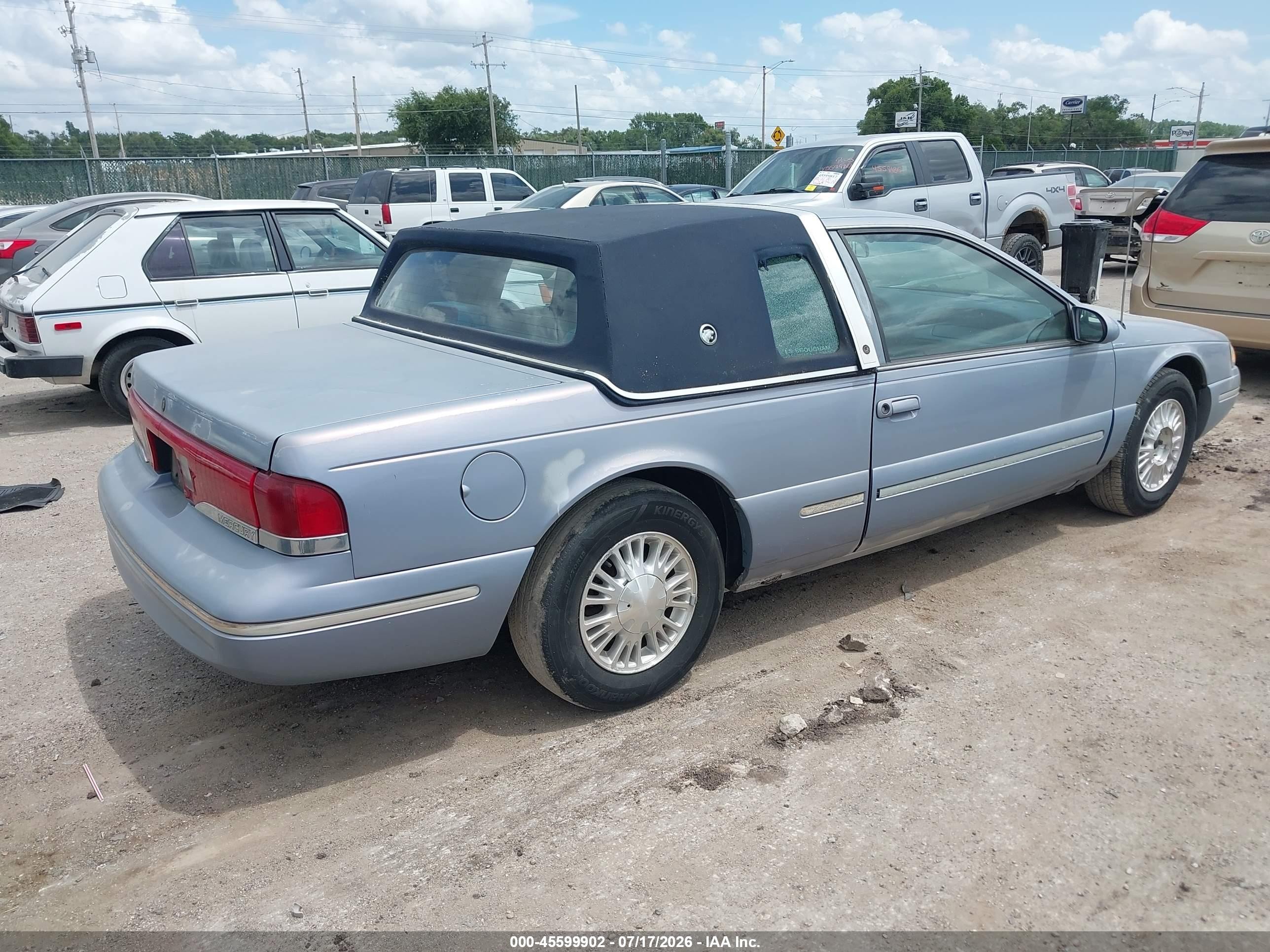 1996 Mercury Cougar Xr7 Silver vin: 1MELM6240TH621991