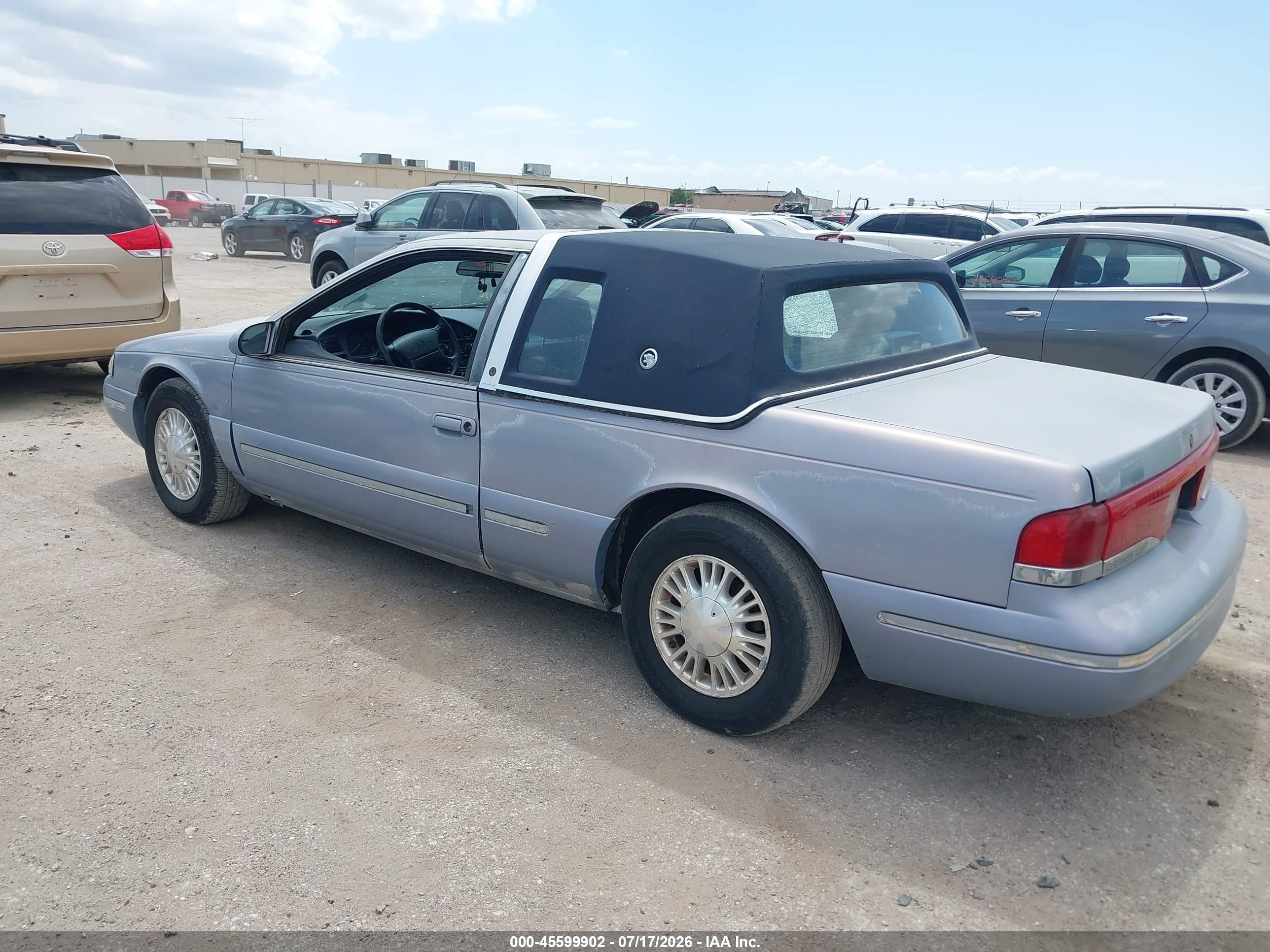 1996 Mercury Cougar Xr7 Silver vin: 1MELM6240TH621991