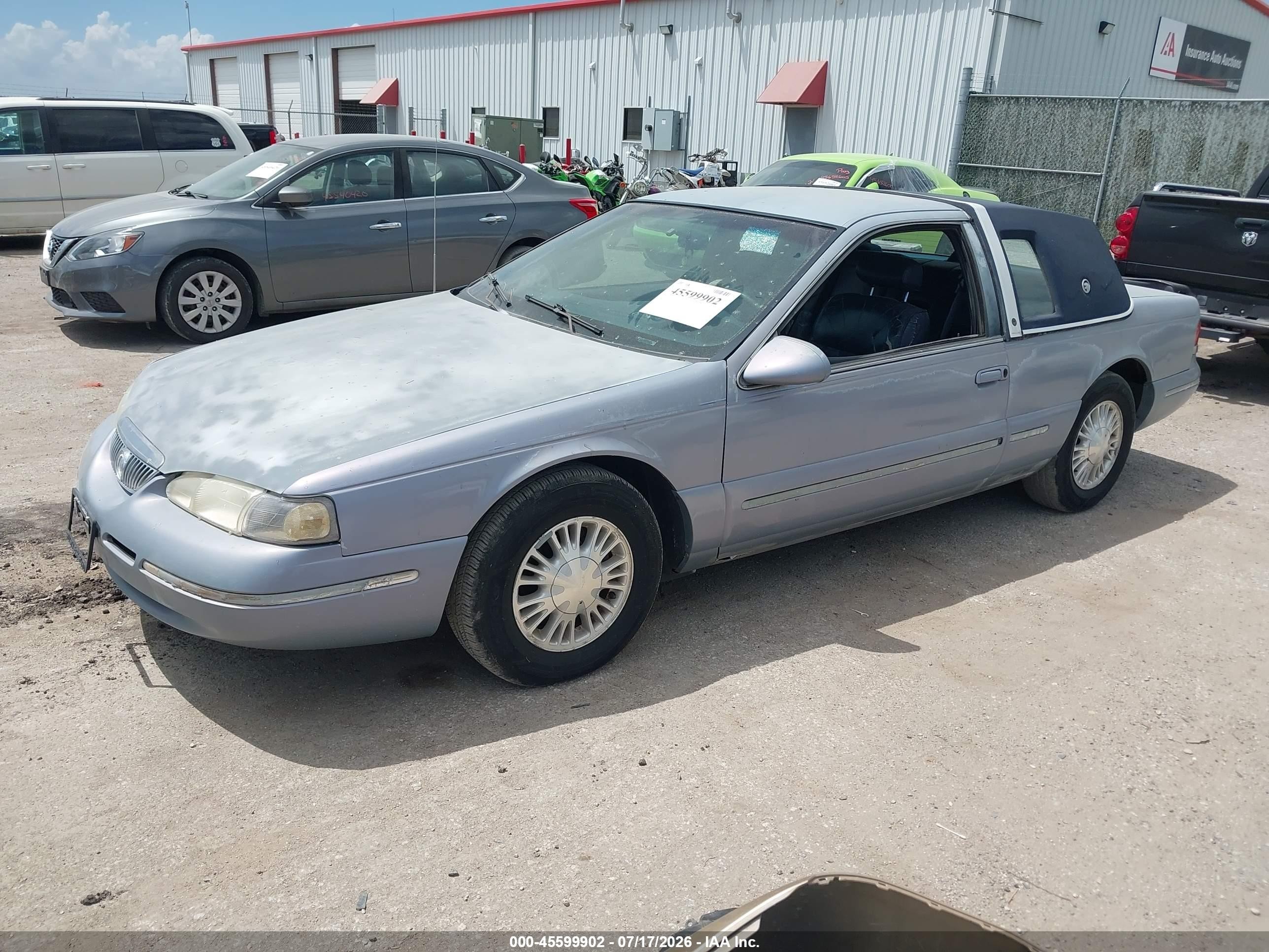 1996 Mercury Cougar Xr7 Silver vin: 1MELM6240TH621991