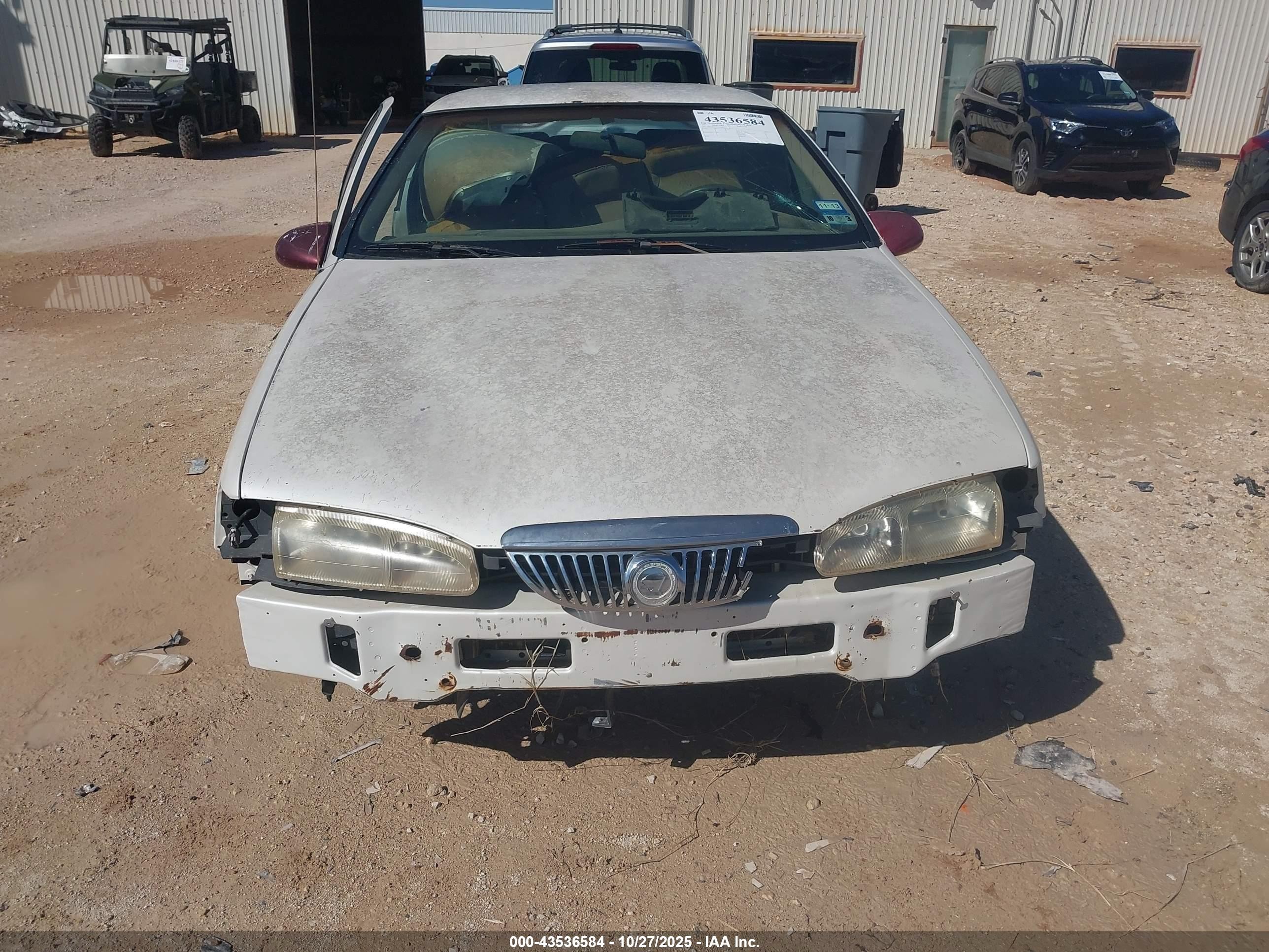 1997 Mercury Cougar Xr7 White vin: 1MELM6243VH602967