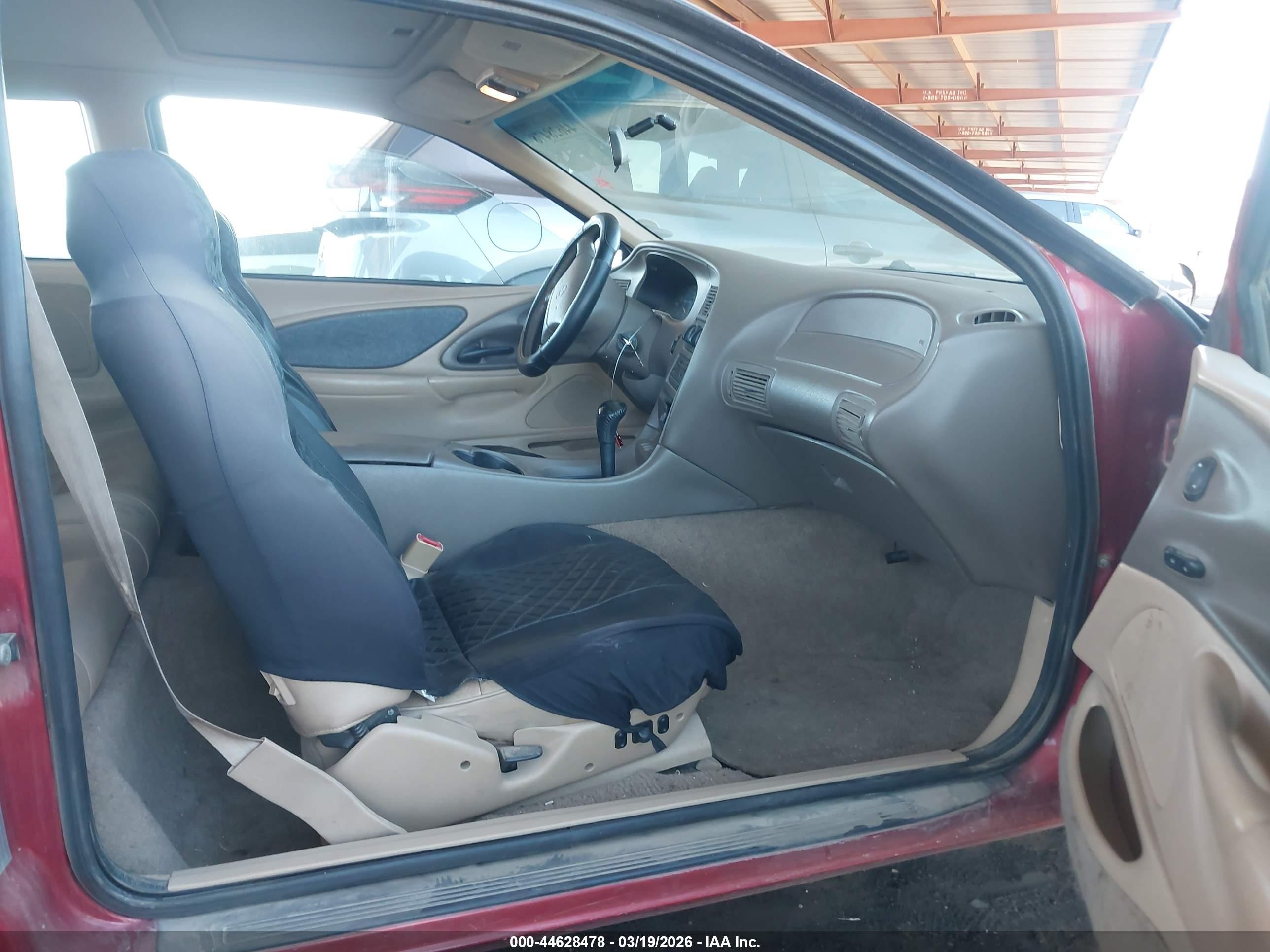 1997 Mercury Cougar Xr7 Red vin: 1MELM62W0VH610476