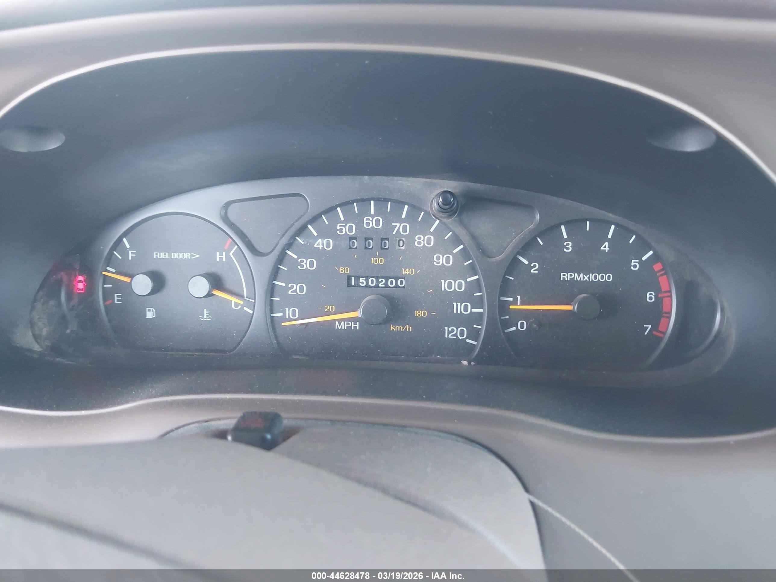 1997 Mercury Cougar Xr7 Red vin: 1MELM62W0VH610476