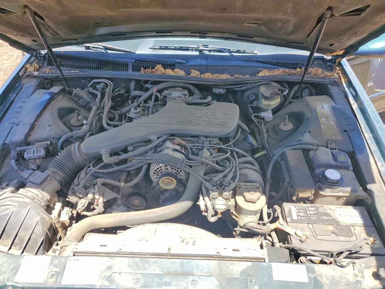 1995 Mercury Cougar Xr7 Green vin: 1MELM62W1SH654885