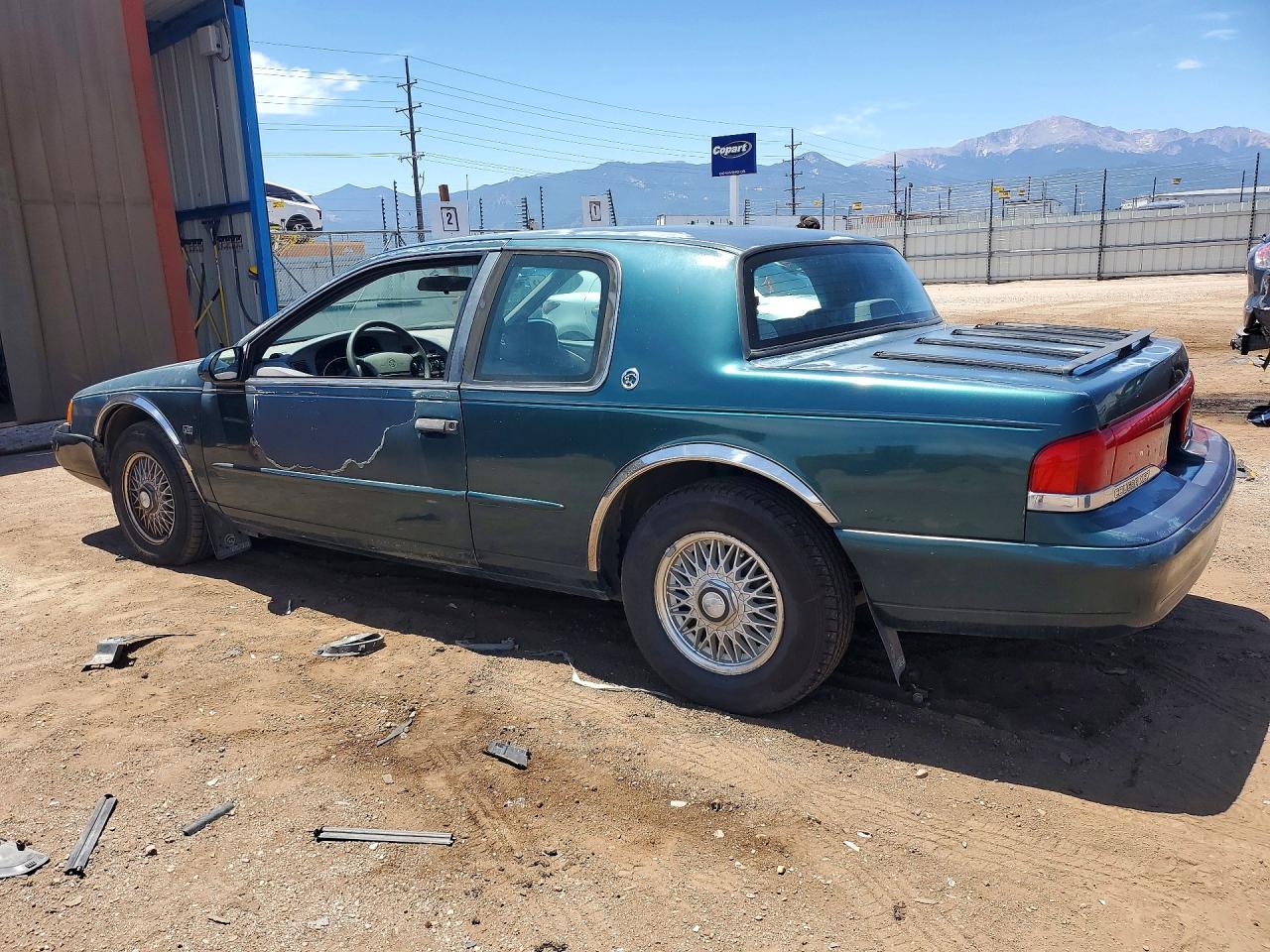 1995 Mercury Cougar Xr7 Green vin: 1MELM62W1SH654885