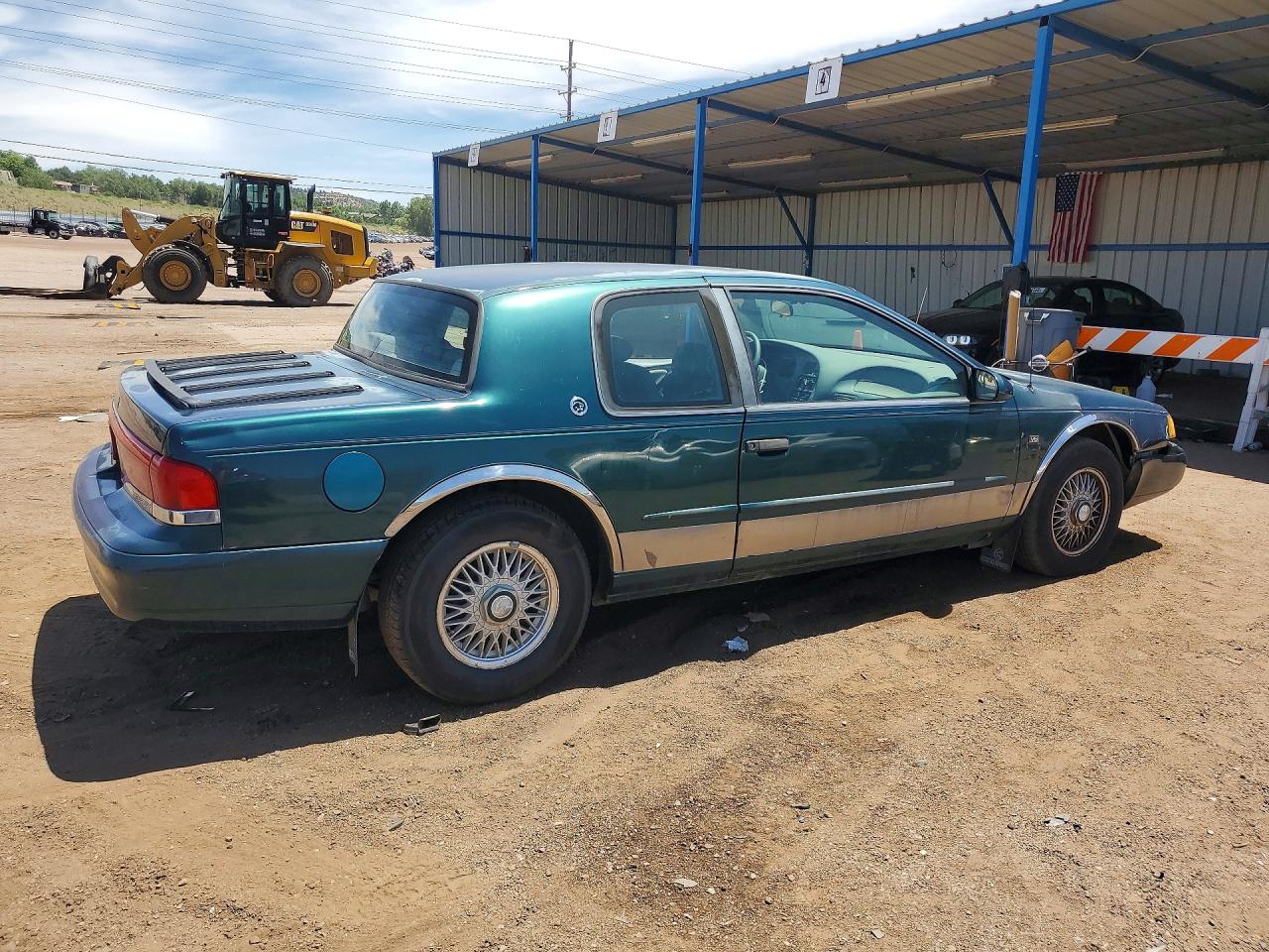 1995 Mercury Cougar Xr7 Green vin: 1MELM62W1SH654885