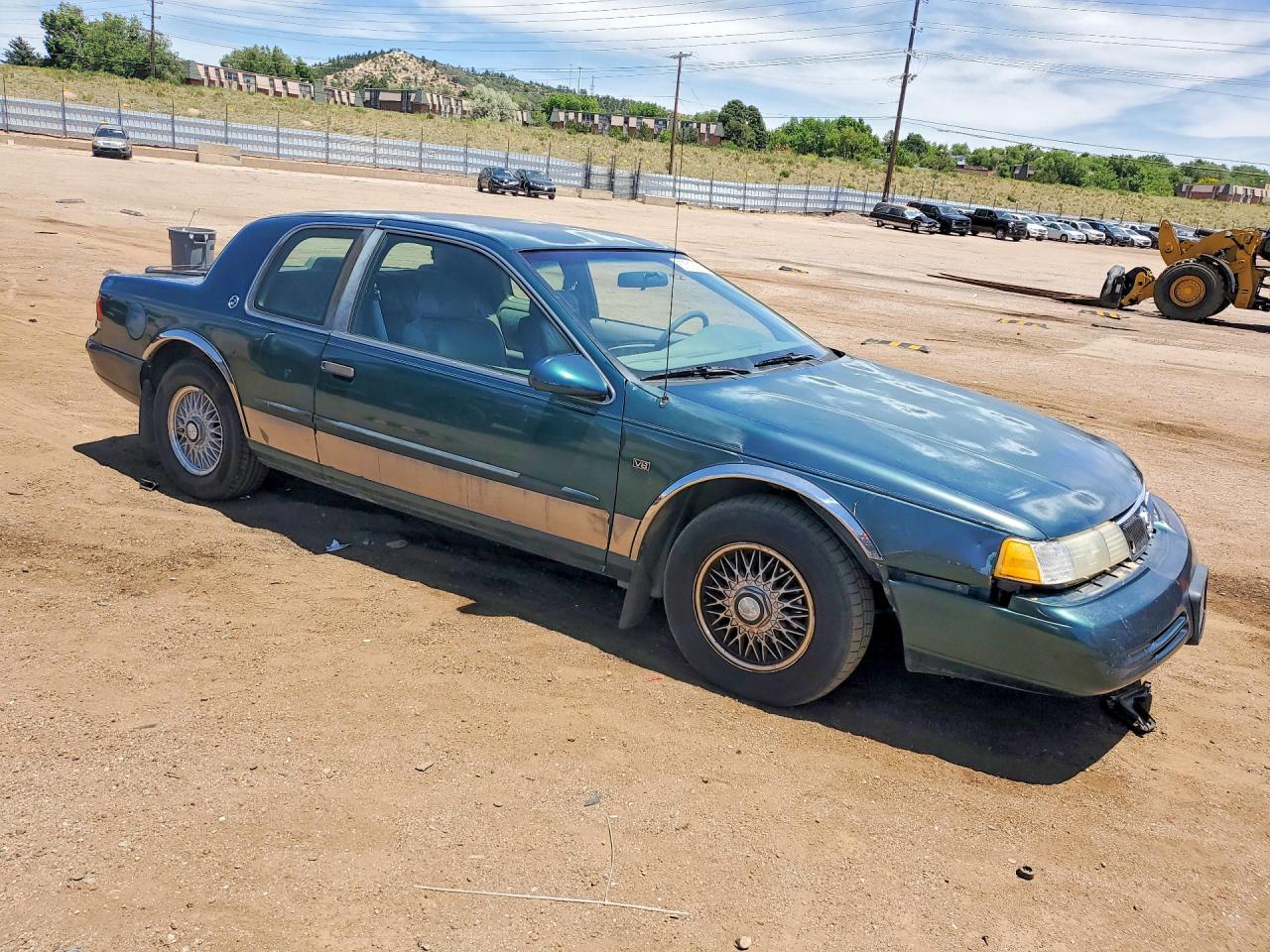 1995 Mercury Cougar Xr7 Green vin: 1MELM62W1SH654885