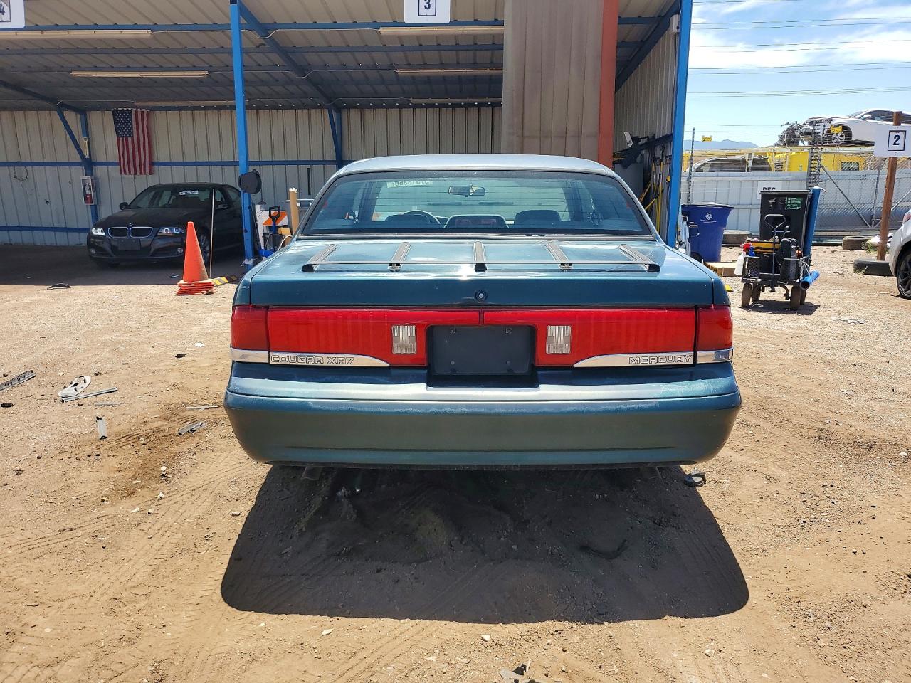 1995 Mercury Cougar Xr7 Green vin: 1MELM62W1SH654885