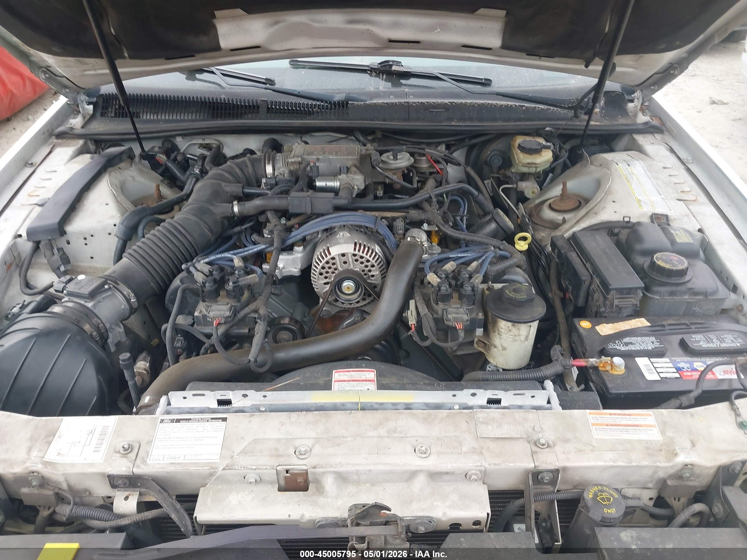1996 Mercury Cougar Xr7 Белый vin: 1MELM62W1TH601914