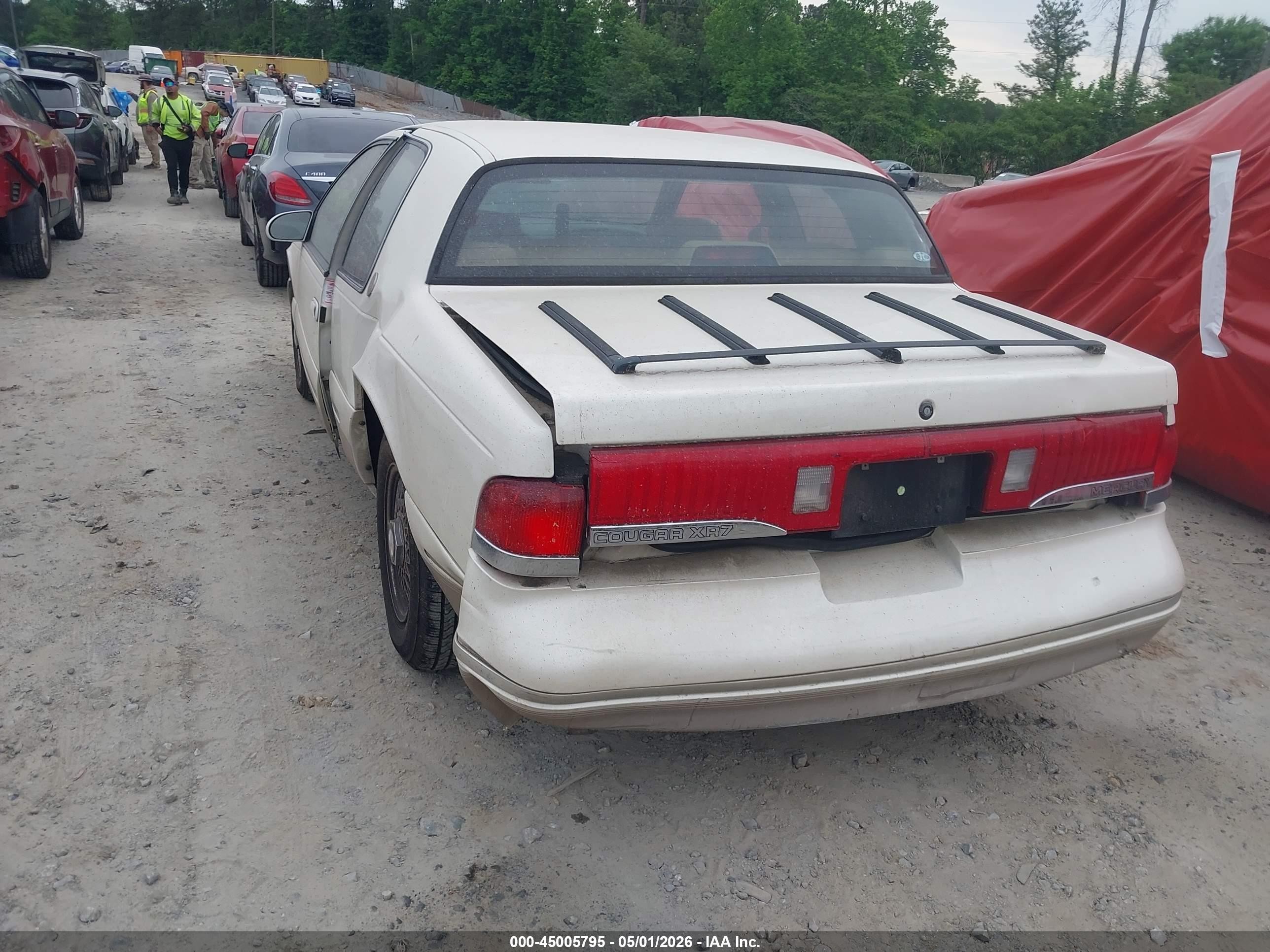 1996 Mercury Cougar Xr7 Белый vin: 1MELM62W1TH601914