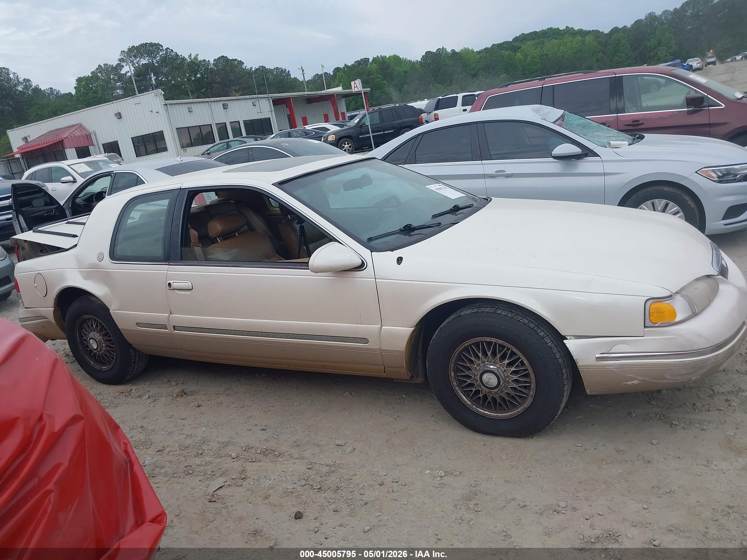 1996 Mercury Cougar Xr7 Белый vin: 1MELM62W1TH601914