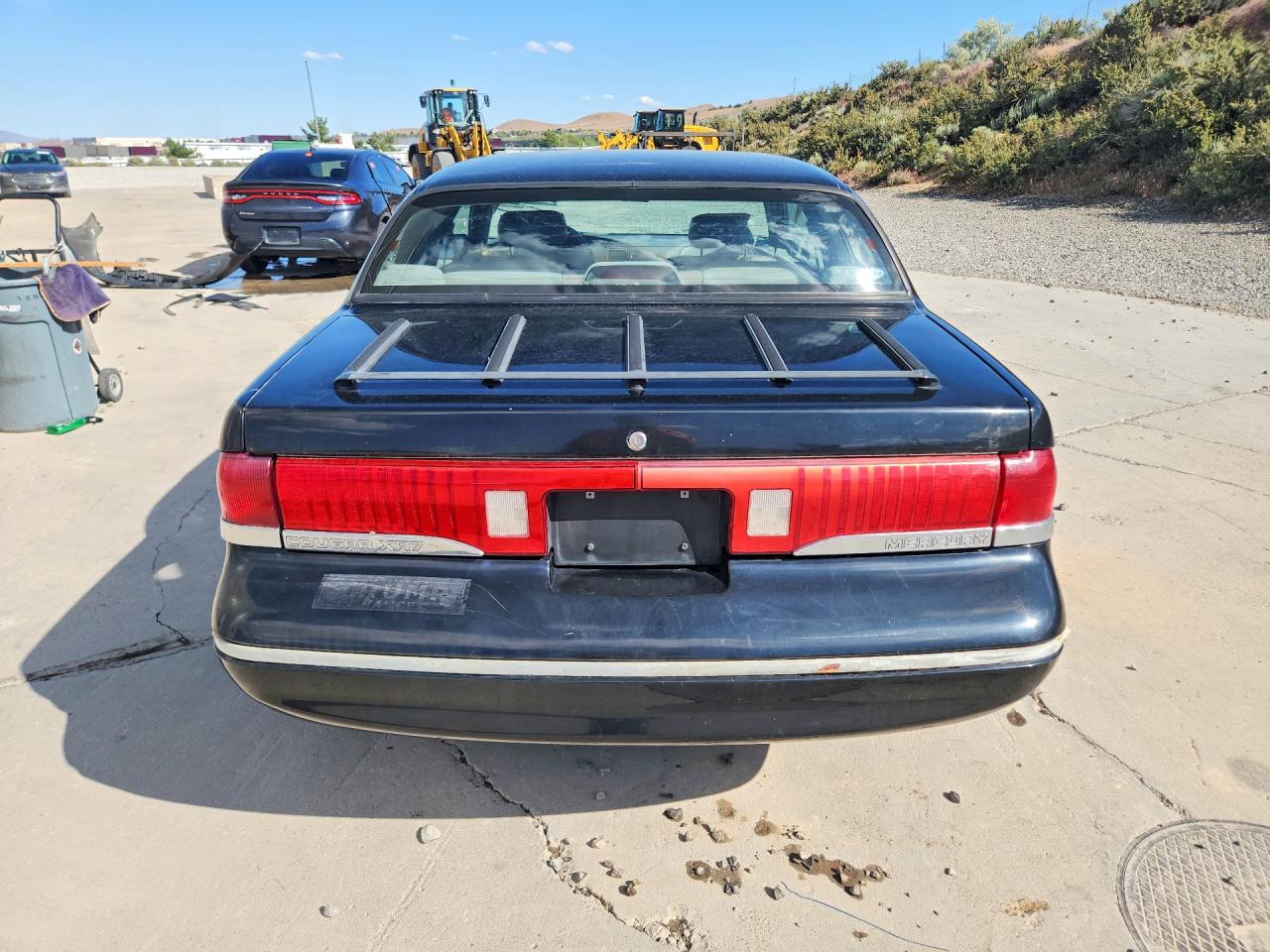 1997 Mercury Cougar Xr7 Black vin: 1MELM62W2VH609524
