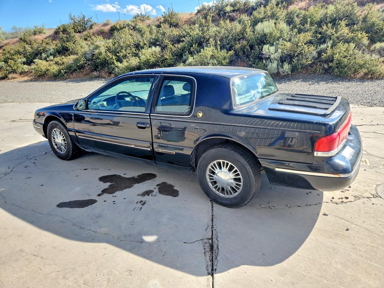 1997 Mercury Cougar Xr7 Black vin: 1MELM62W2VH609524