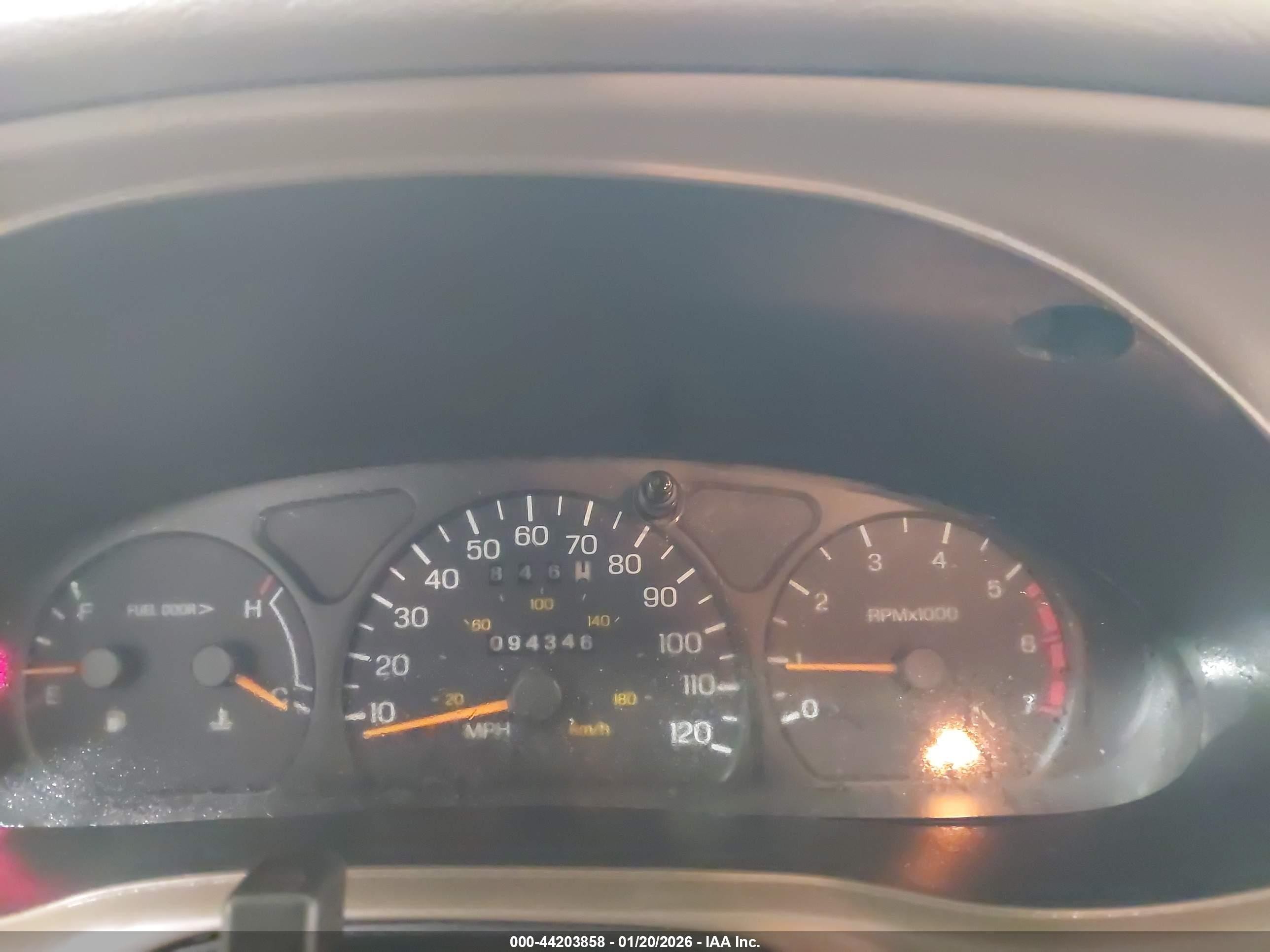 1997 Mercury Cougar Xr7 White vin: 1MELM62W3VH618474