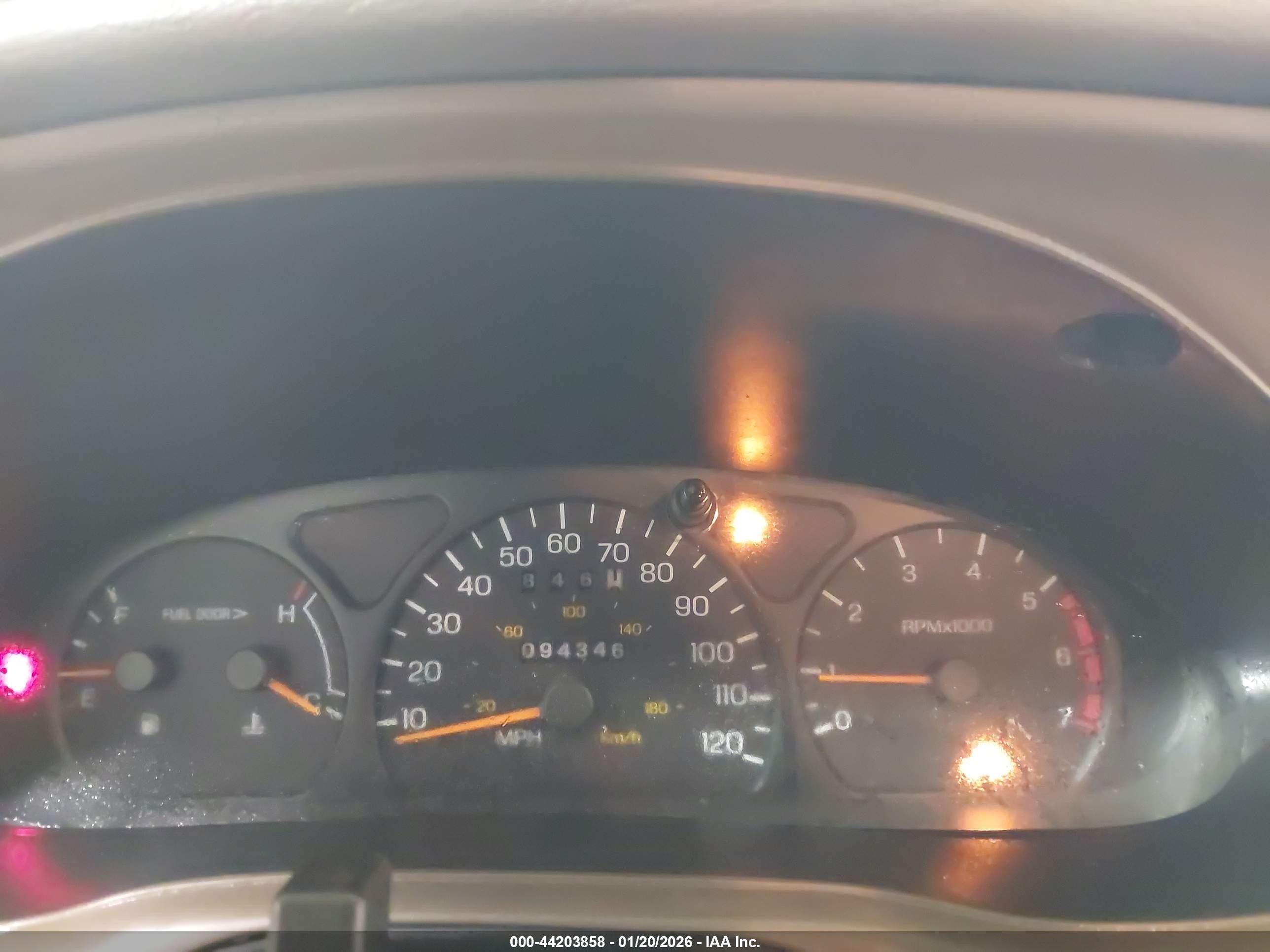 1997 Mercury Cougar Xr7 White vin: 1MELM62W3VH618474