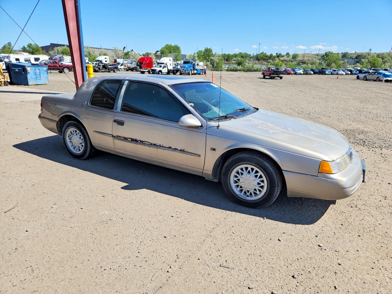 1995 Mercury Cougar Xr7 Tan vin: 1MELM62W4SH659188
