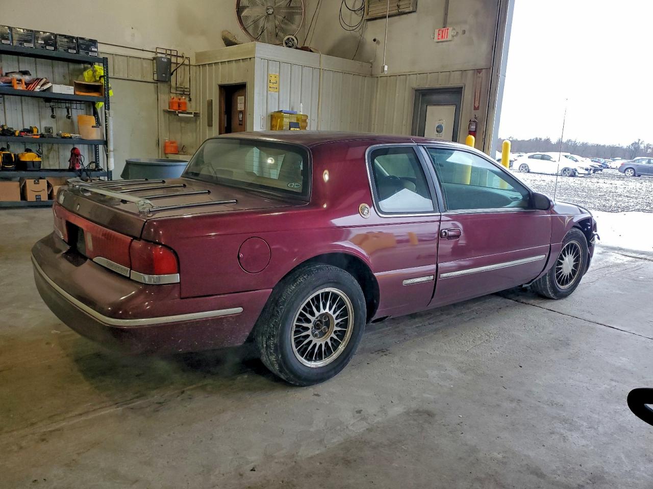 1997 Mercury Cougar Xr7 Maroon vin: 1MELM62W4VH605619