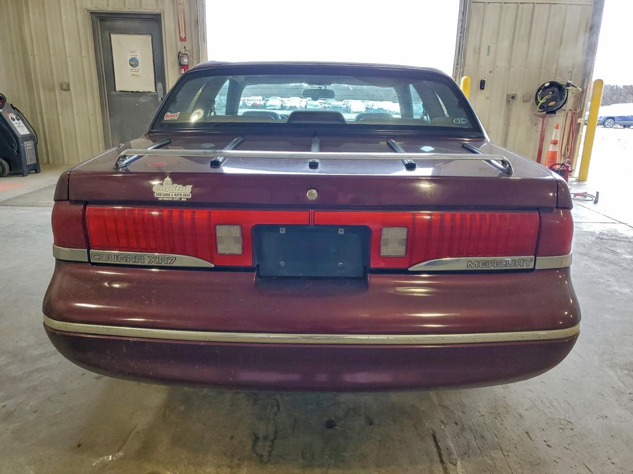 1997 Mercury Cougar Xr7 Maroon vin: 1MELM62W4VH605619