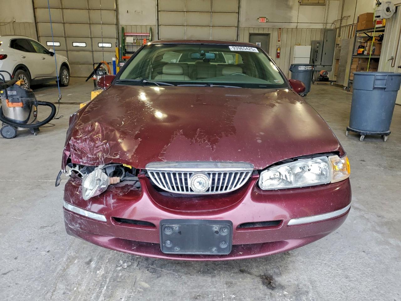 1997 Mercury Cougar Xr7 Maroon vin: 1MELM62W4VH605619