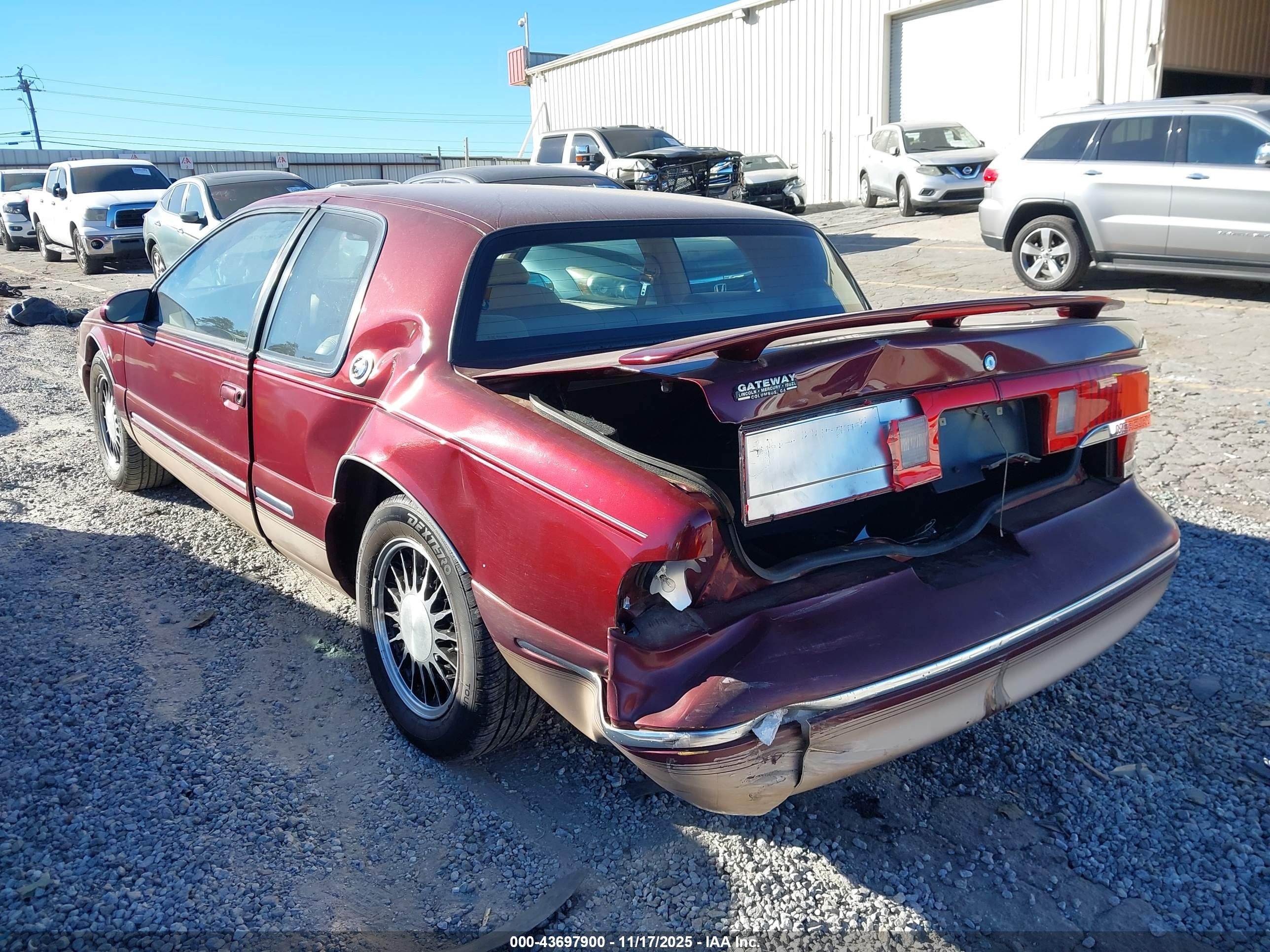 1997 Mercury Cougar Xr7 Maroon vin: 1MELM62W4VH629192