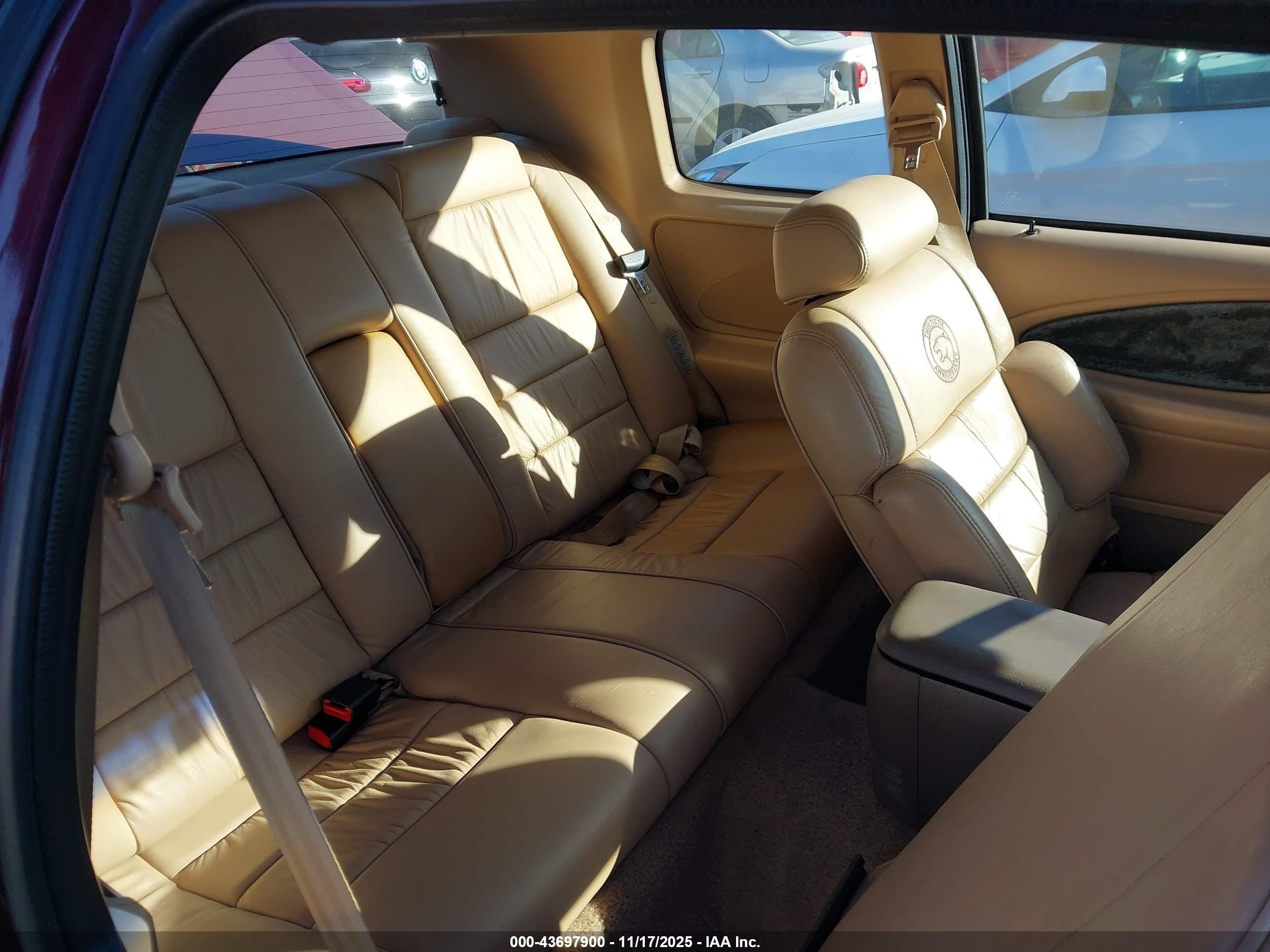 1997 Mercury Cougar Xr7 Maroon vin: 1MELM62W4VH629192