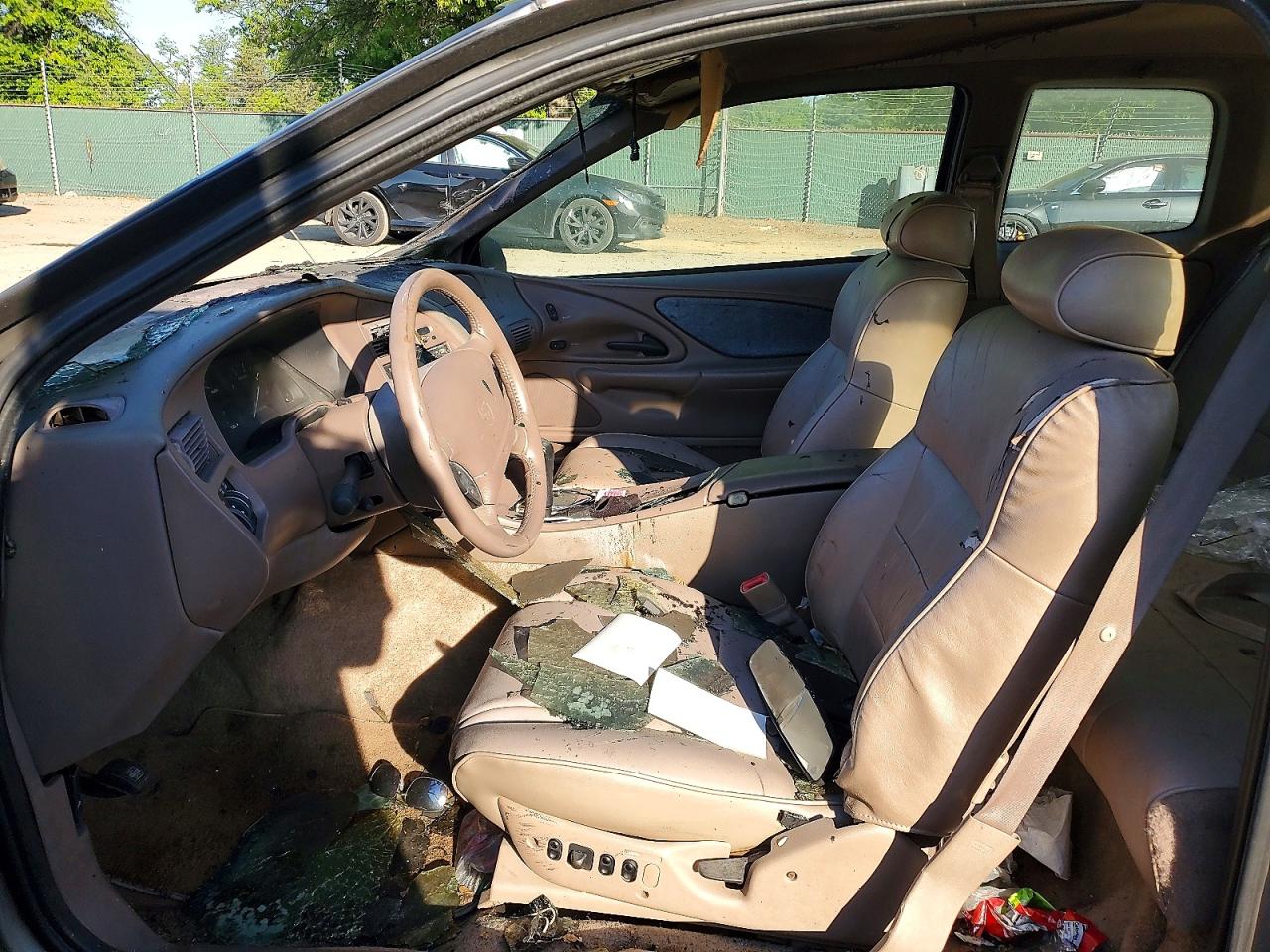1995 Mercury Cougar Xr7 Beige vin: 1MELM62W6SH629223