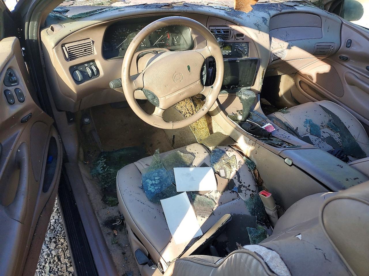 1995 Mercury Cougar Xr7 Beige vin: 1MELM62W6SH629223