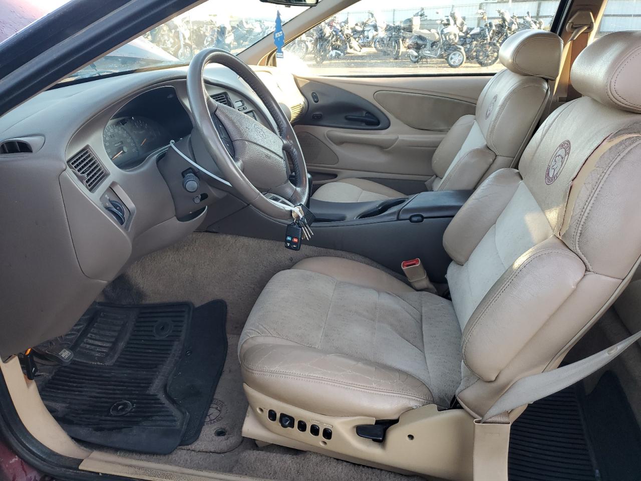 1997 Mercury Cougar Xr7 Burgundy vin: 1MELM62W6VH635558