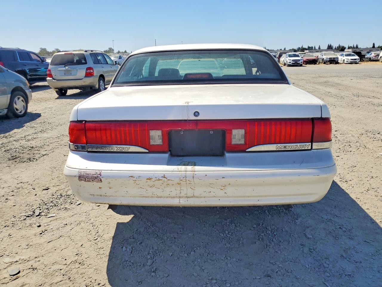 1995 Mercury Cougar Xr7 White vin: 1MELM62W7SH616481