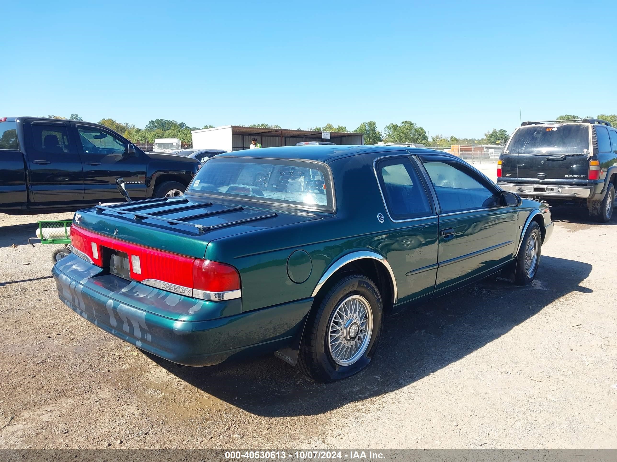 Price & History 1995 Mercury Cougar Xr7 4.6l V8 Fi F vin