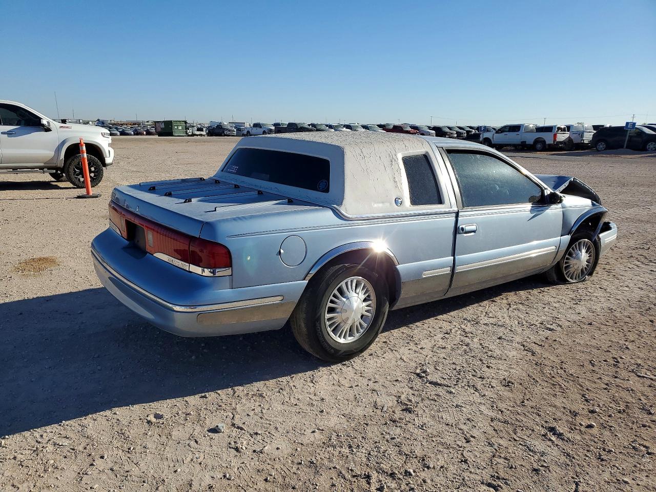 1997 Mercury Cougar Xr-7 Blue vin: 1MELM62W8VH605896