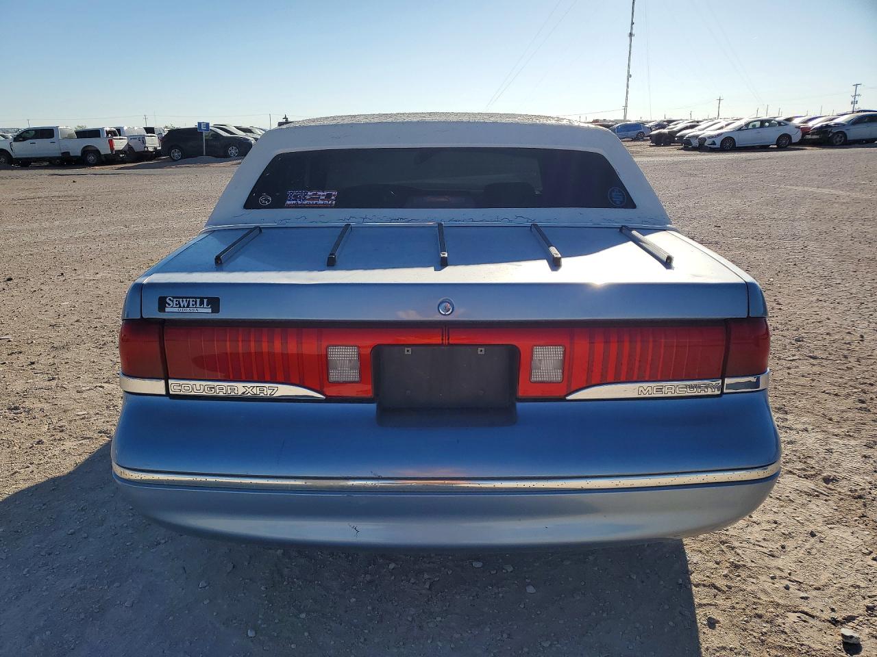 1997 Mercury Cougar Xr-7 Blue vin: 1MELM62W8VH605896