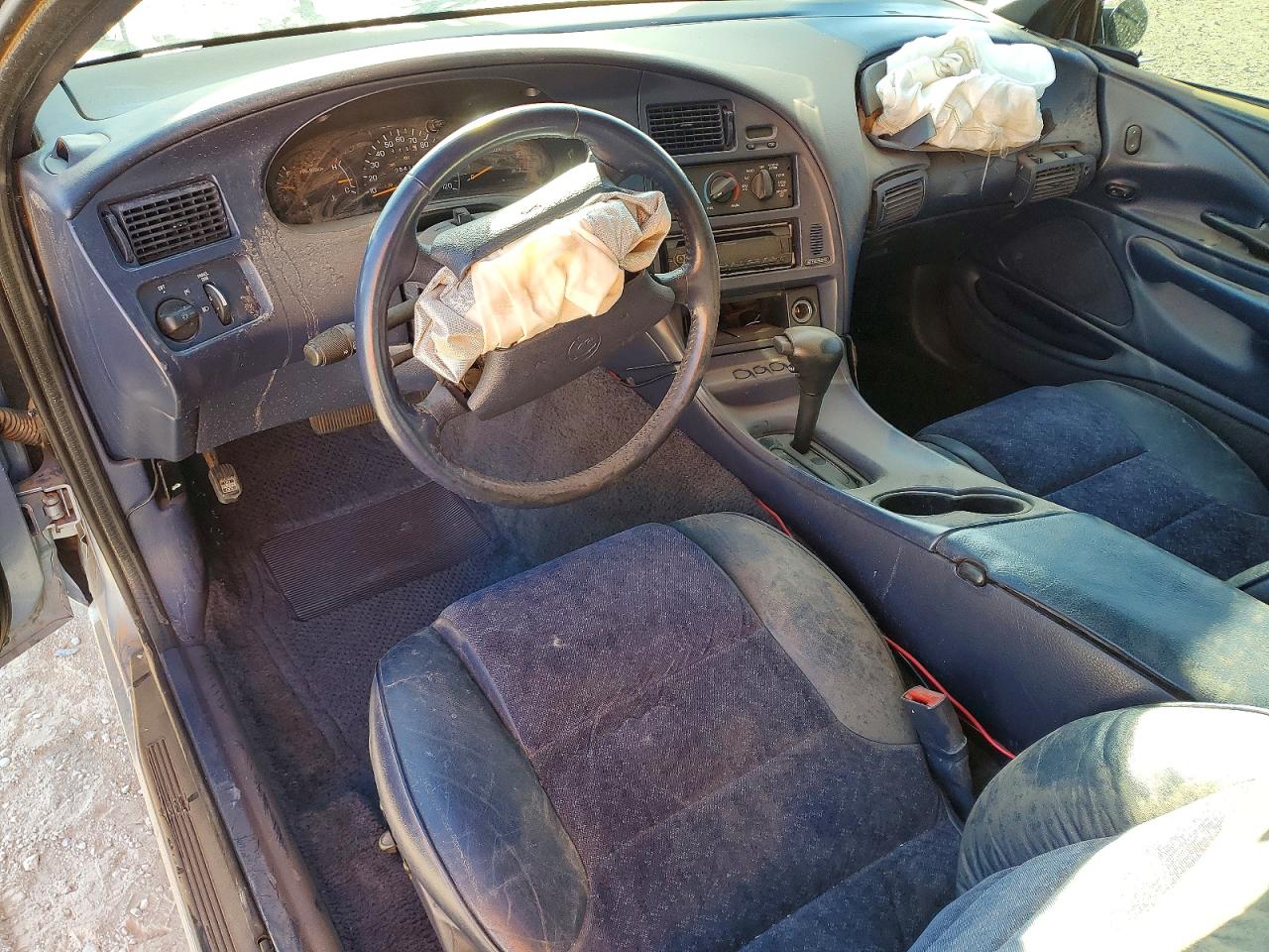 1997 Mercury Cougar Xr-7 Blue vin: 1MELM62W8VH605896