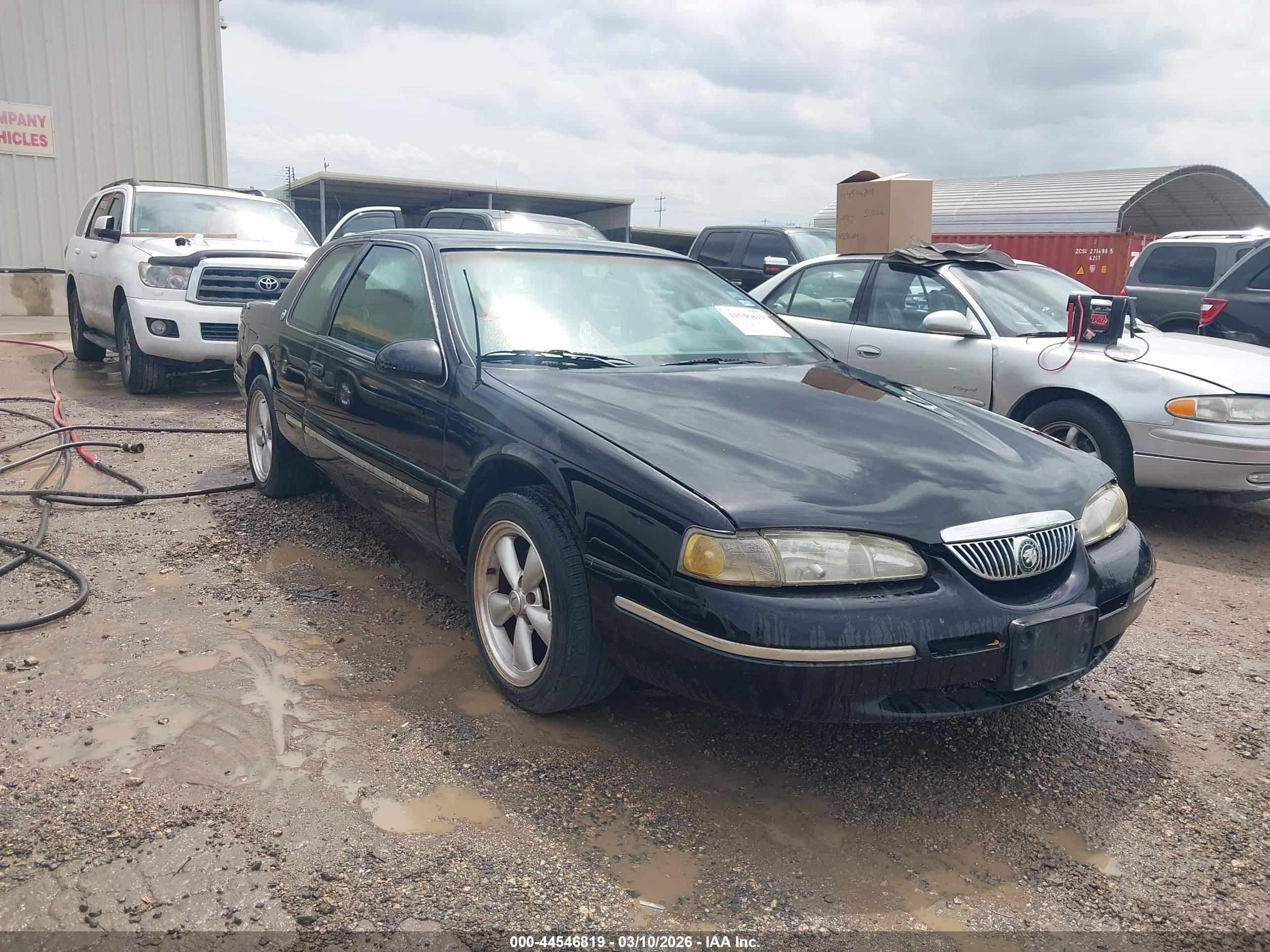 1997 Mercury Cougar Xr7 Black vin: 1MELM62W8VH622231