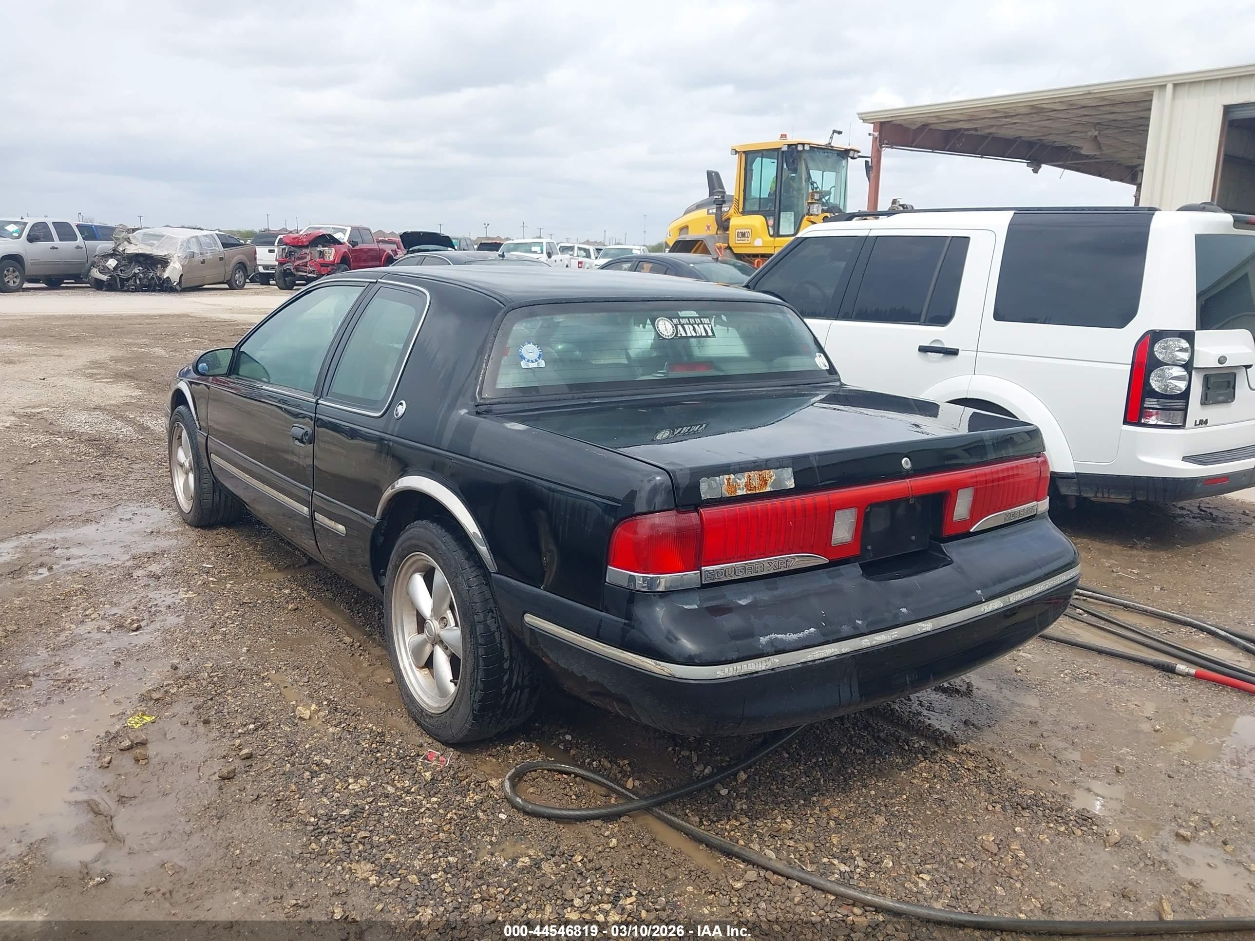 1997 Mercury Cougar Xr7 Black vin: 1MELM62W8VH622231