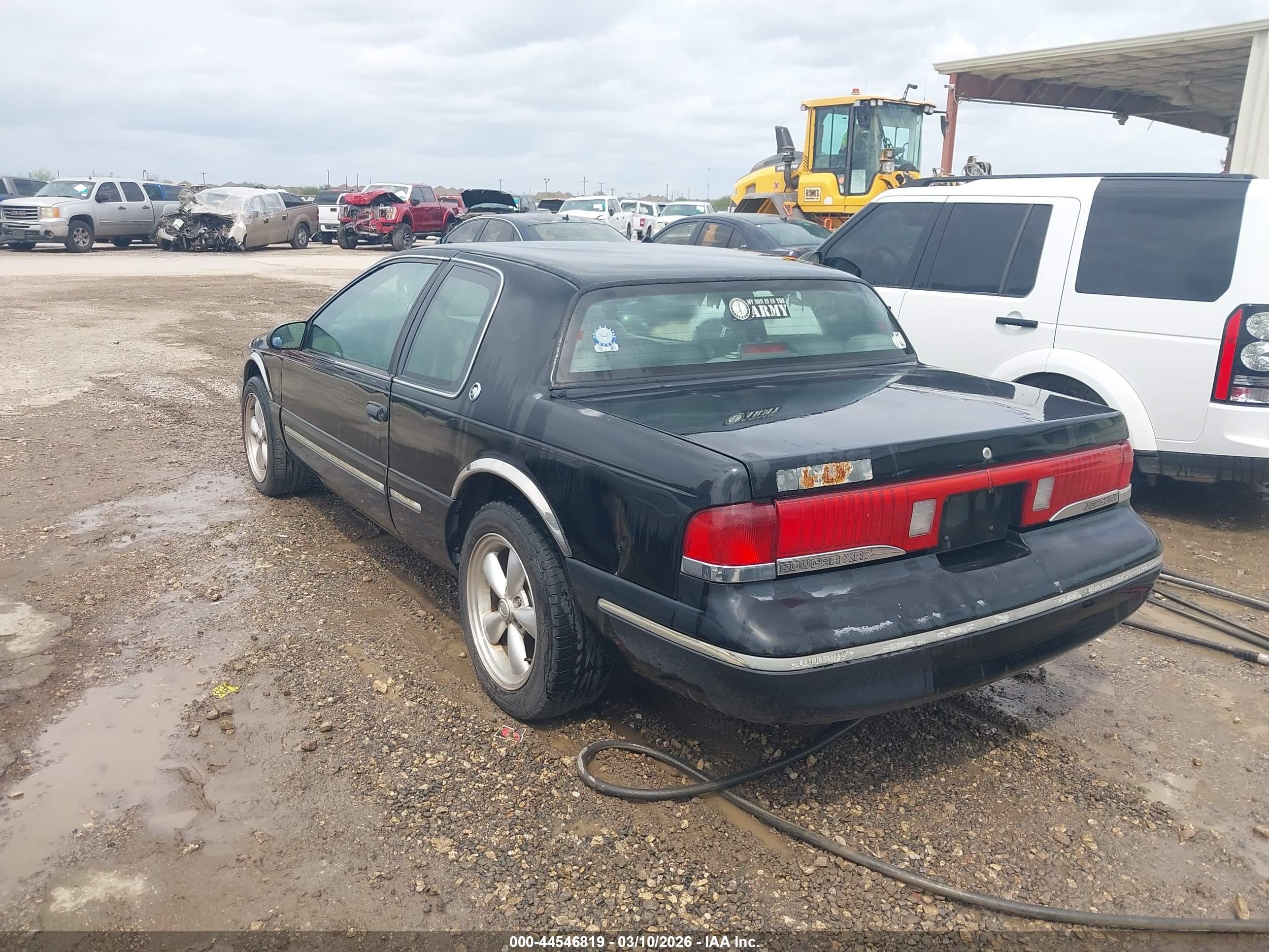1997 Mercury Cougar Xr7 Black vin: 1MELM62W8VH622231