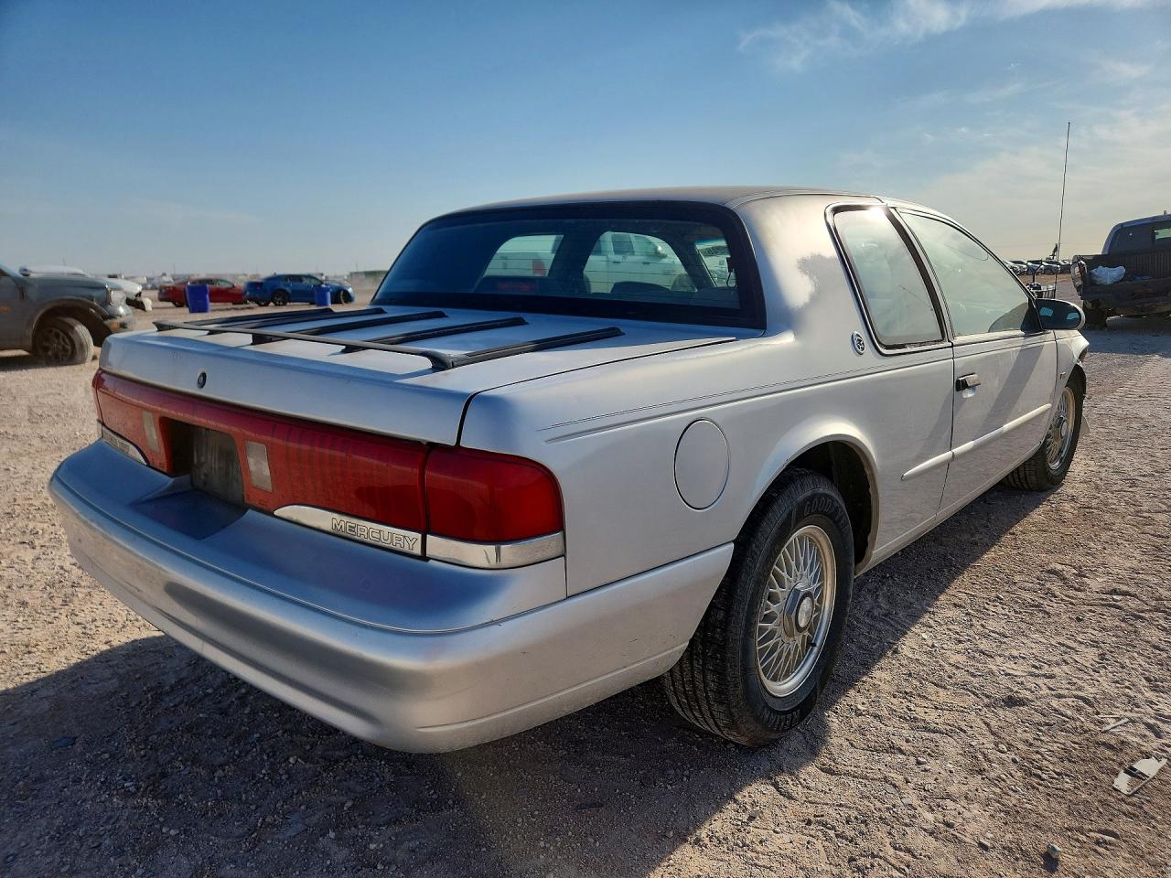 1995 Mercury Cougar Xr7 Silver vin: 1MELM62W9SH641334