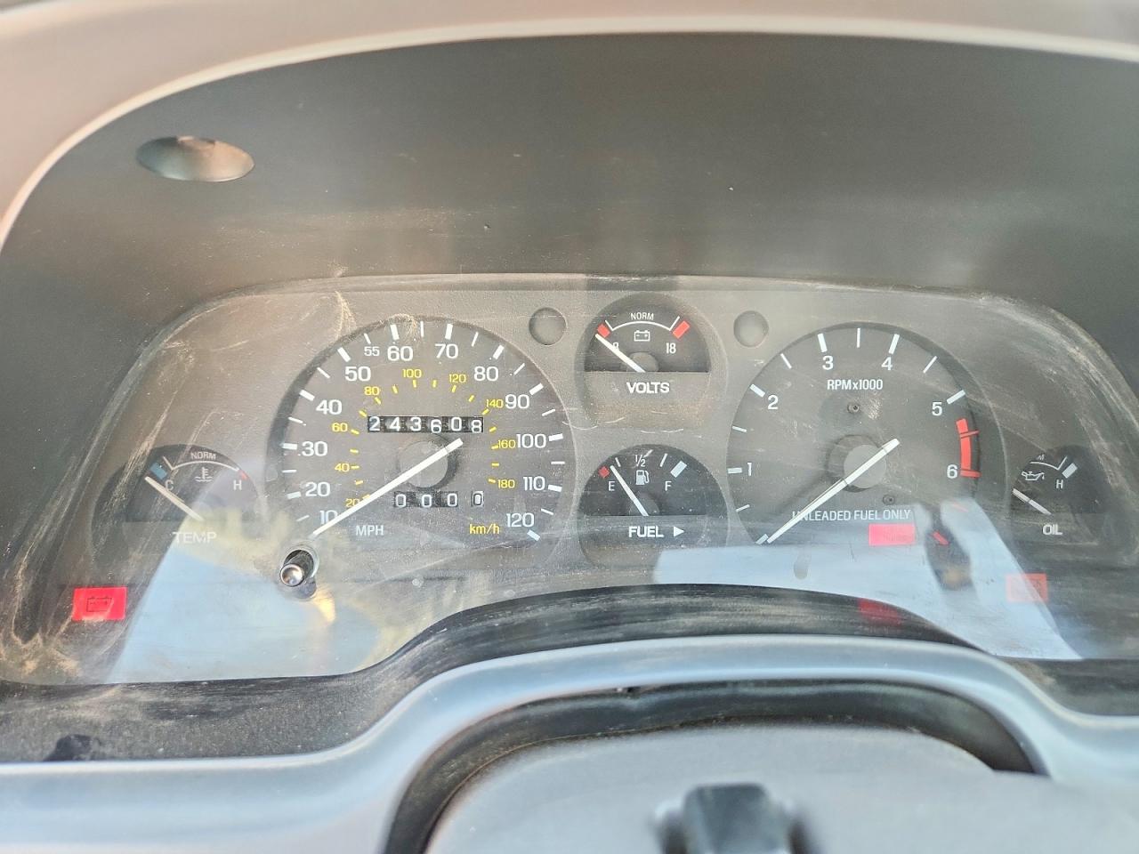 1995 Mercury Cougar Xr7 Silver vin: 1MELM62W9SH641334