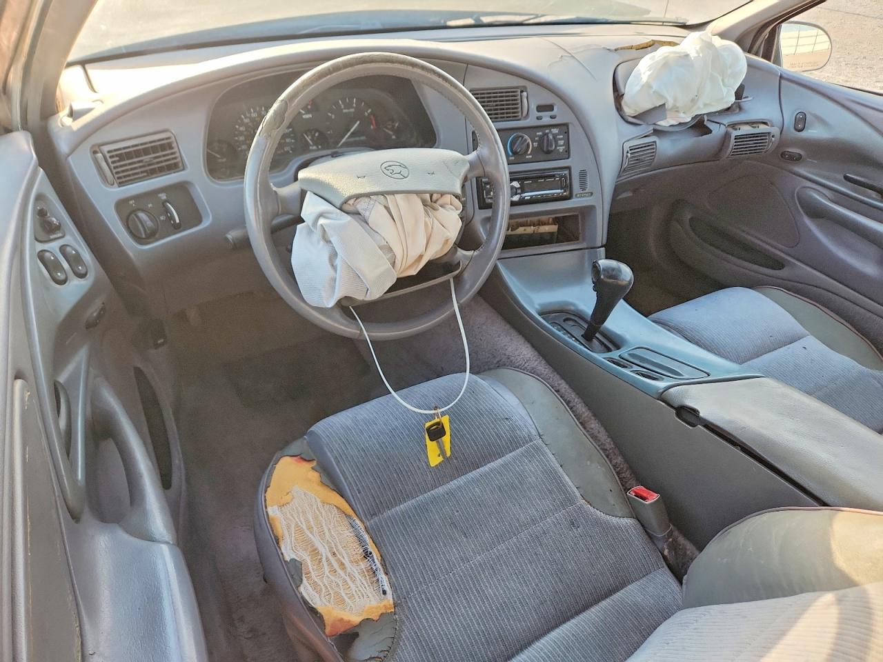 1995 Mercury Cougar Xr7 Silver vin: 1MELM62W9SH641334