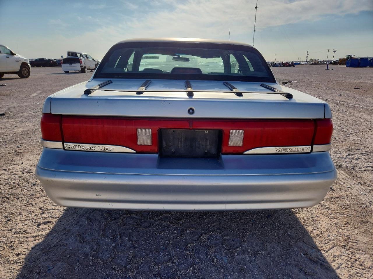1995 Mercury Cougar Xr7 Silver vin: 1MELM62W9SH641334